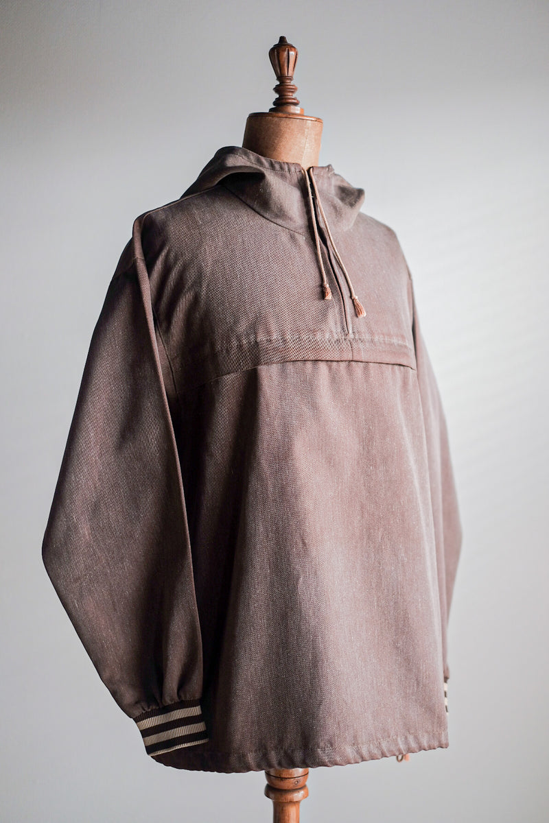 [~ 50's] German Vintage Brown Anorak Parka