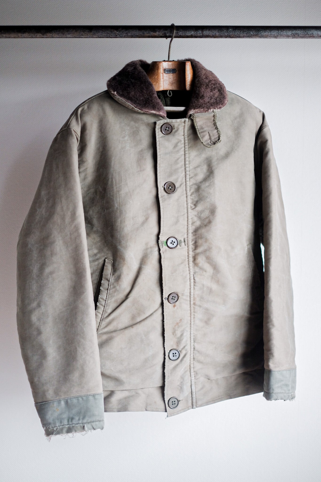 【~60's】French Navy Marine Nationale Deck Jacket