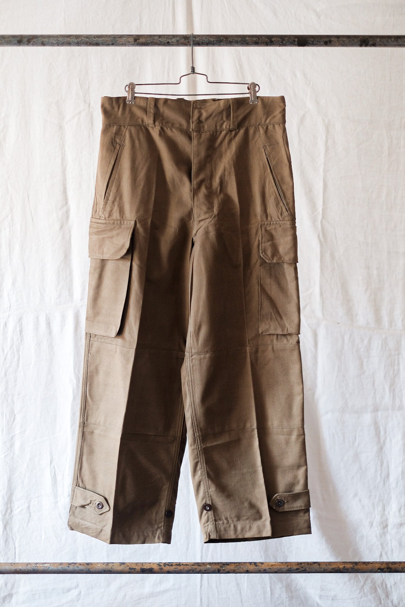 [~ 50's] French Army M47 Field Tairs Taille.84XC "MORT STOCK"