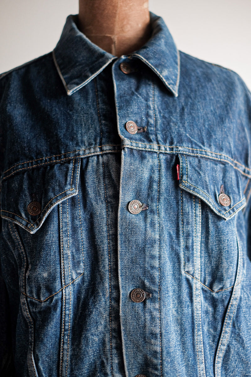 [~ 60's] ขนาดแจ็คเก็ตยีนส์ 559xx ของ Vintage Levi ขนาด 44 "รับประกัน"