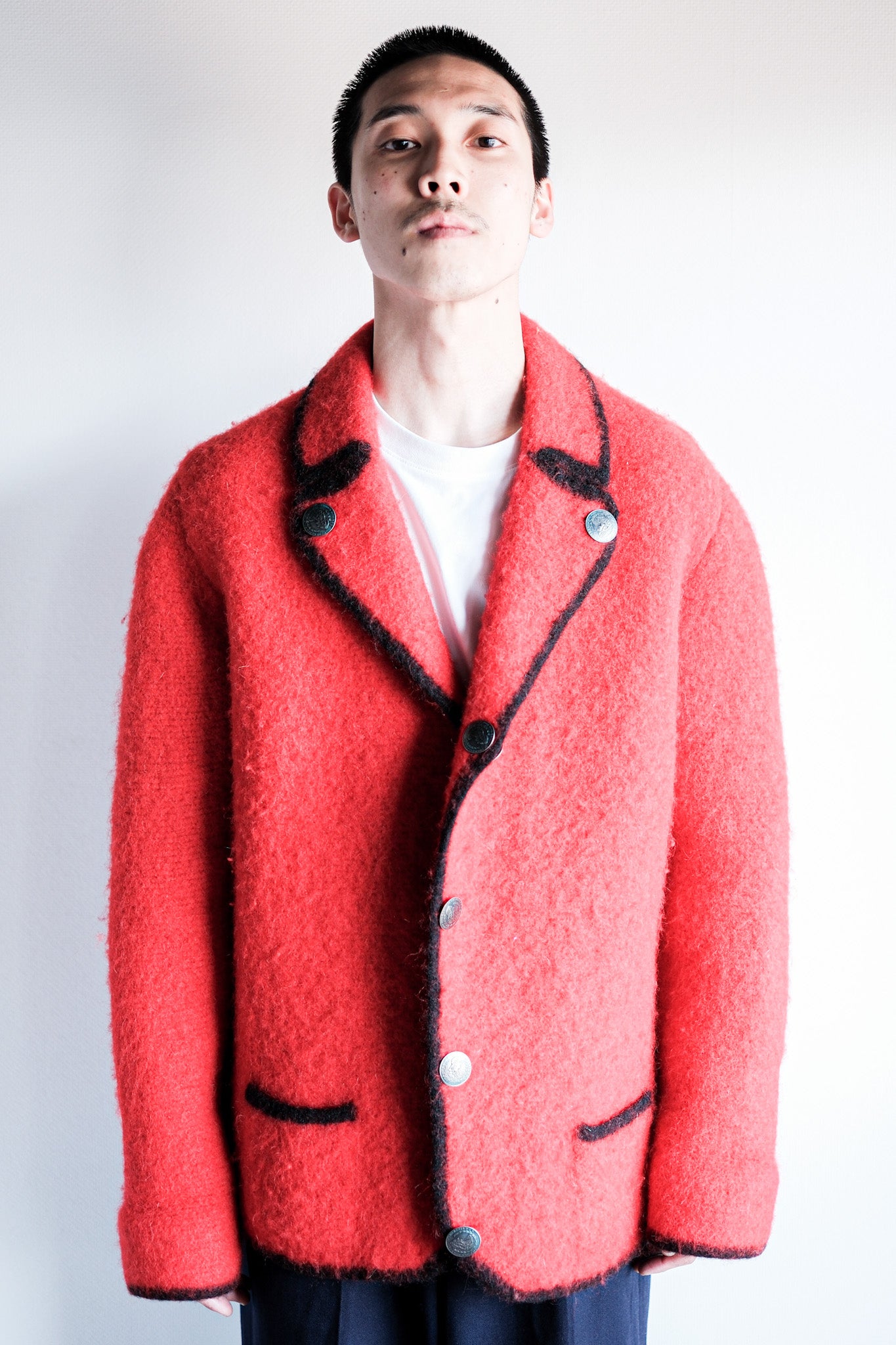 80's】HOFER Tyrolean Wool Jacket