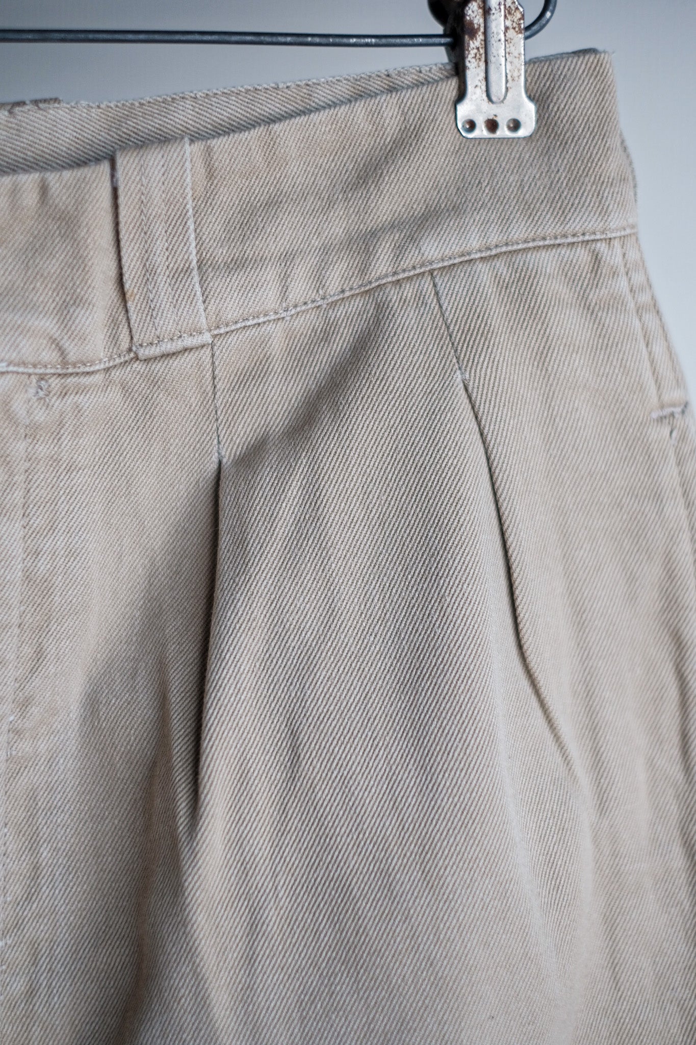 【~60's】French Army M52 Chino Trousers Size.11