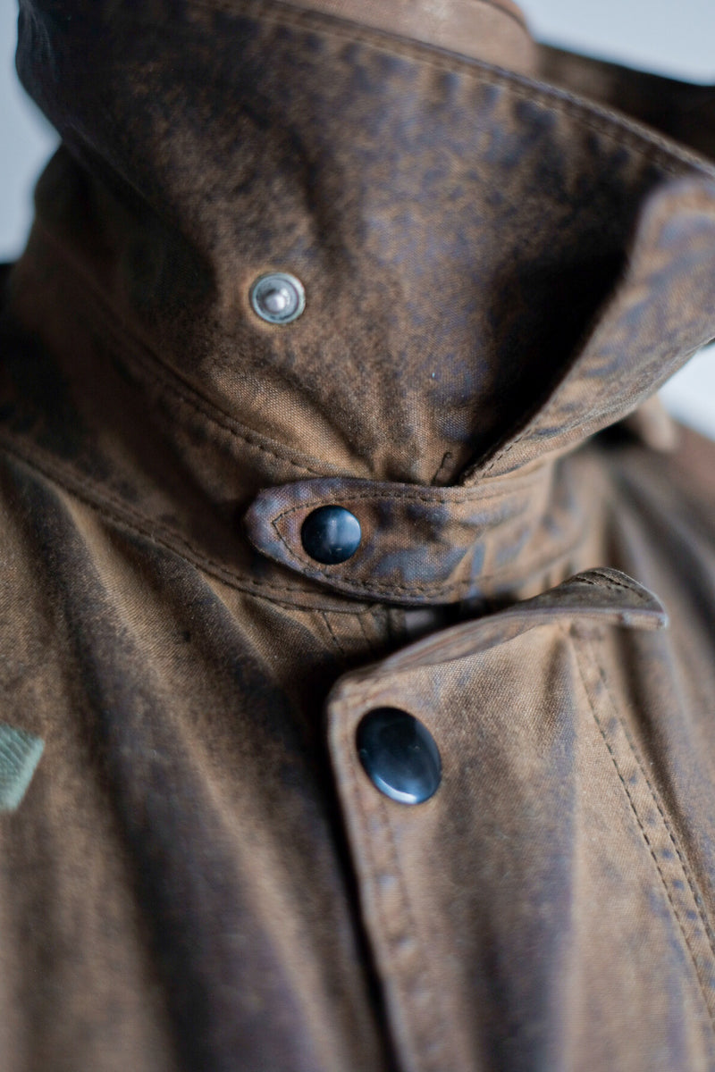 [~ 40's] Vintage Barbour "Solway Zipper" สีขาว