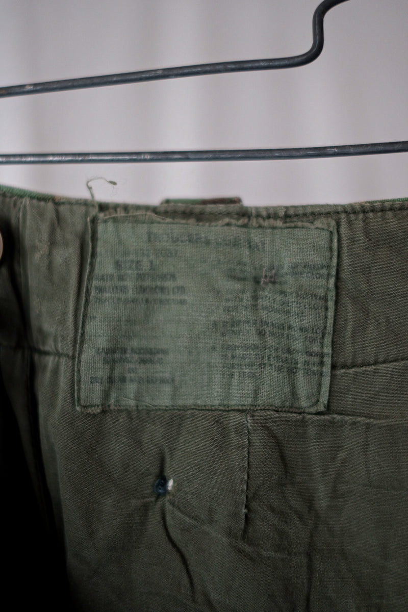 【~60's】British Army 1968 Pattern DPM Camo Combat Trousers Size.1