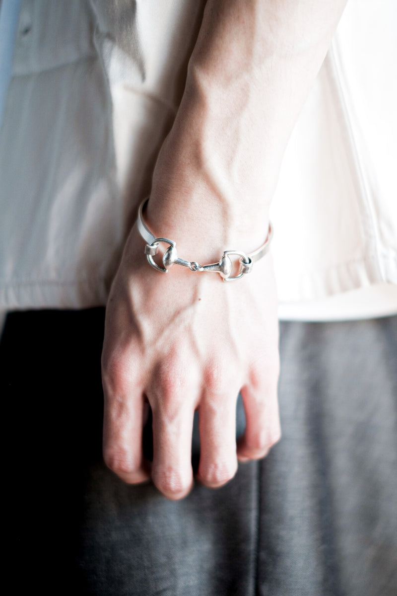 [~ 60's] สร้อยข้อมือยุโรปวินเทจ 925