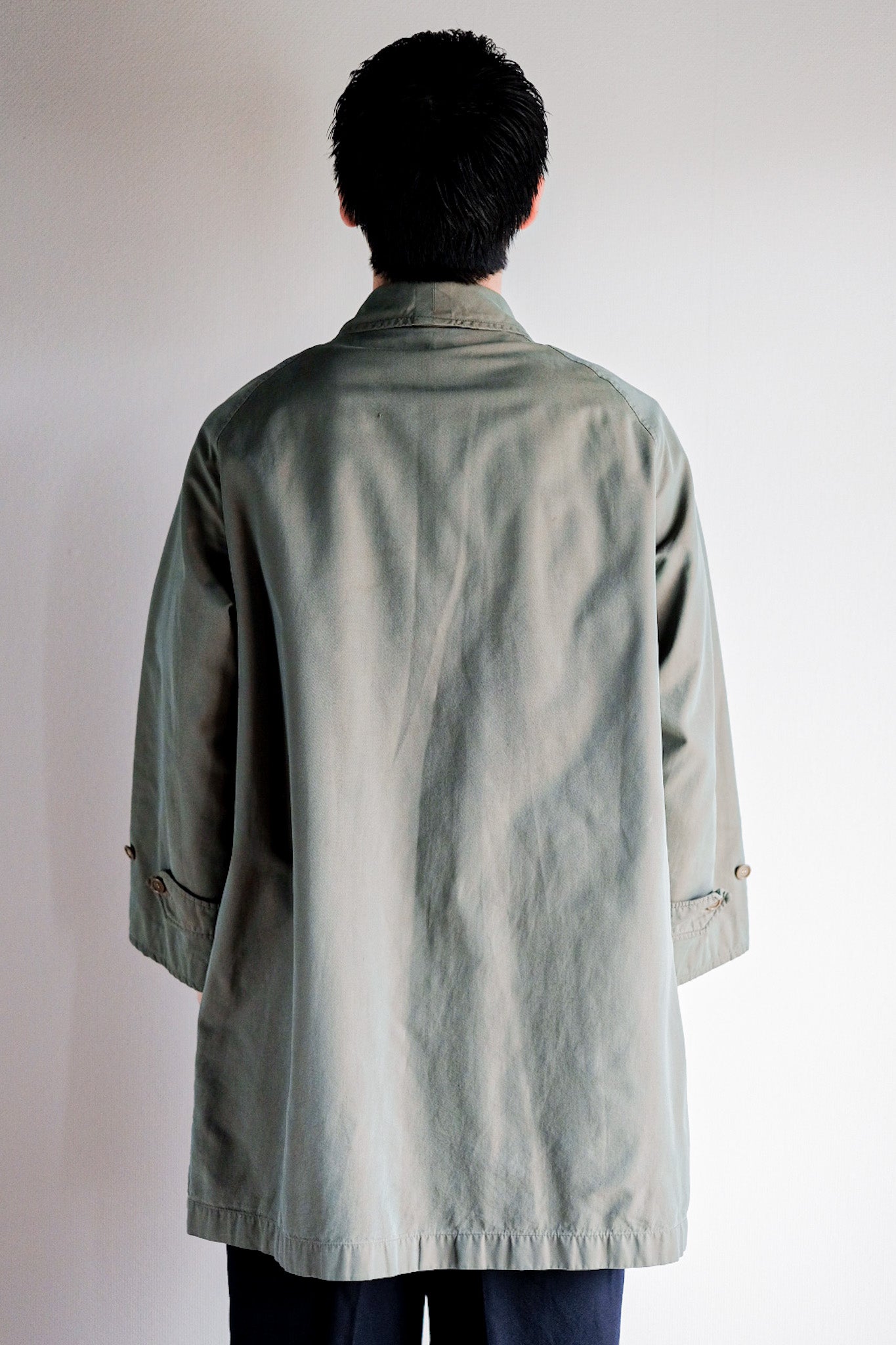 ［~50's］Vintage Burberry's Single Raglan Balmacaan Coat C100 "TAMAMUSHI" "Made in France"