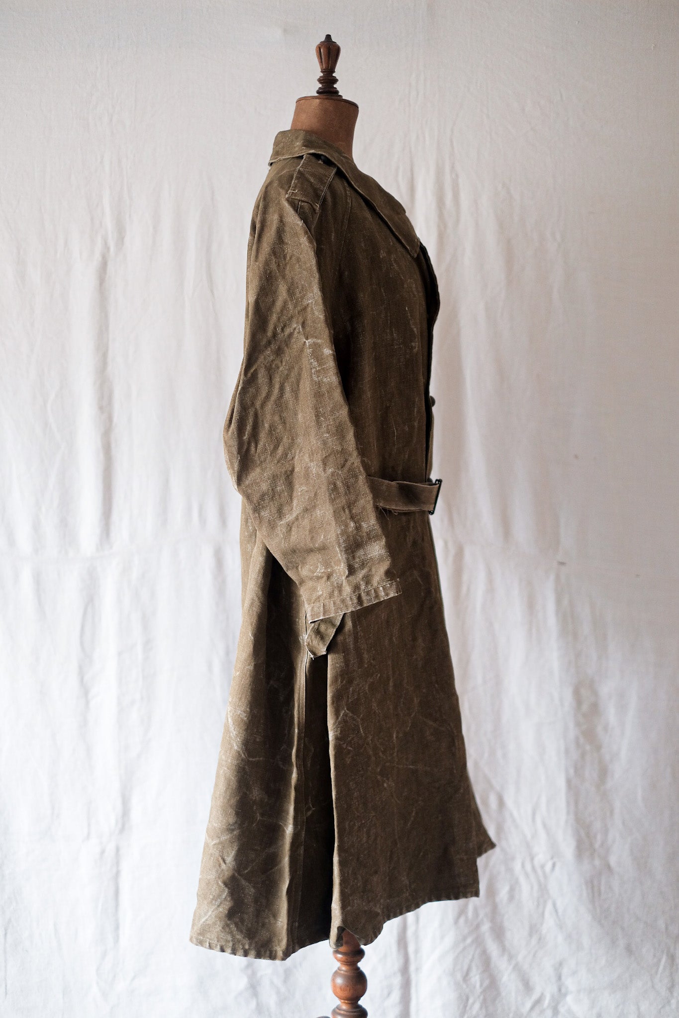 30's] French Army M35 Motorcycle Coat 