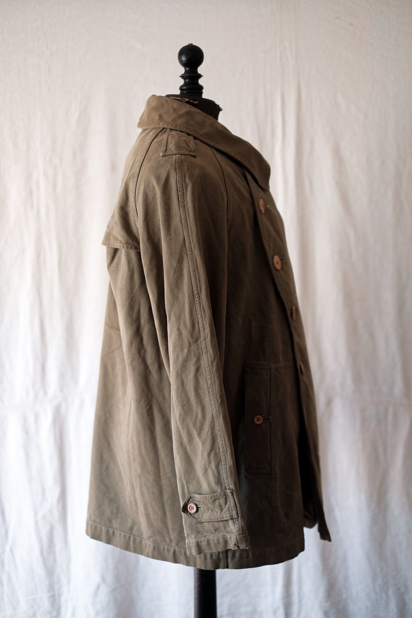 [~ 40's] French Army M38 Motorcycle Jacket "2nd Model" size.2