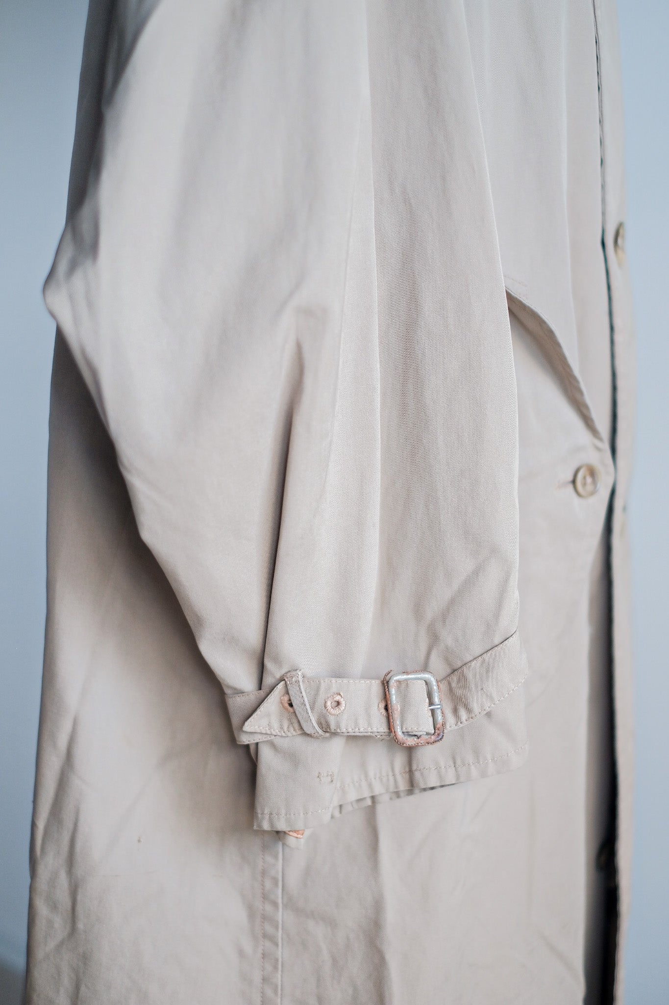 ［~60's］Vintage Burberry's Single Raglan Trench Coat "COMMANDER Ⅱ"