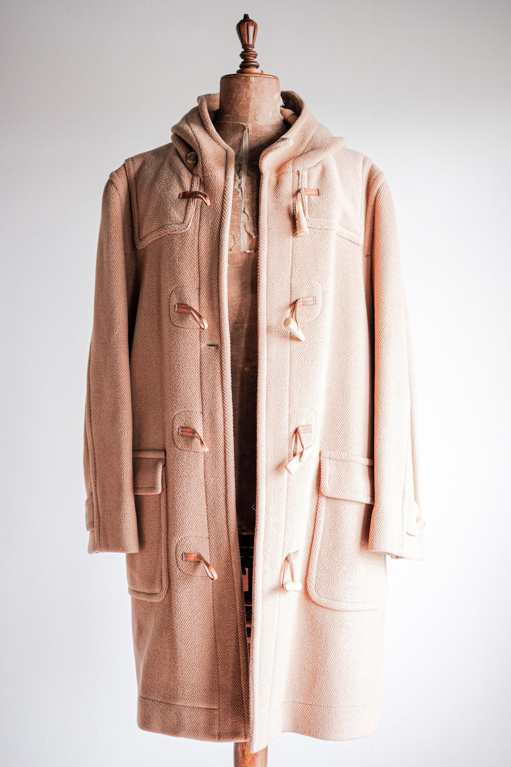 ［~90's］Old INVERTERE Wool Duffle Coat "Moorbrook"