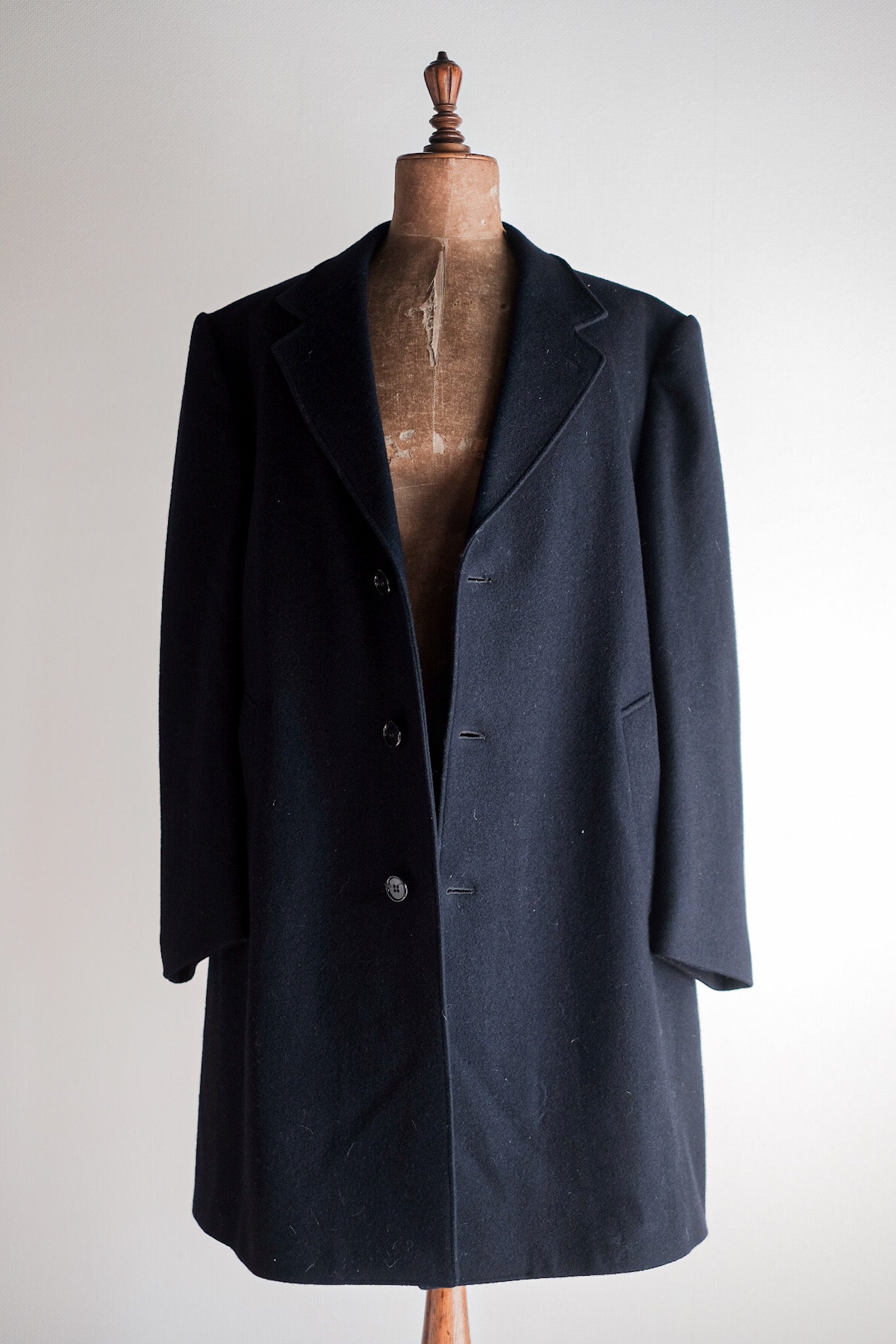 60's】French Vintage Wool Coat 