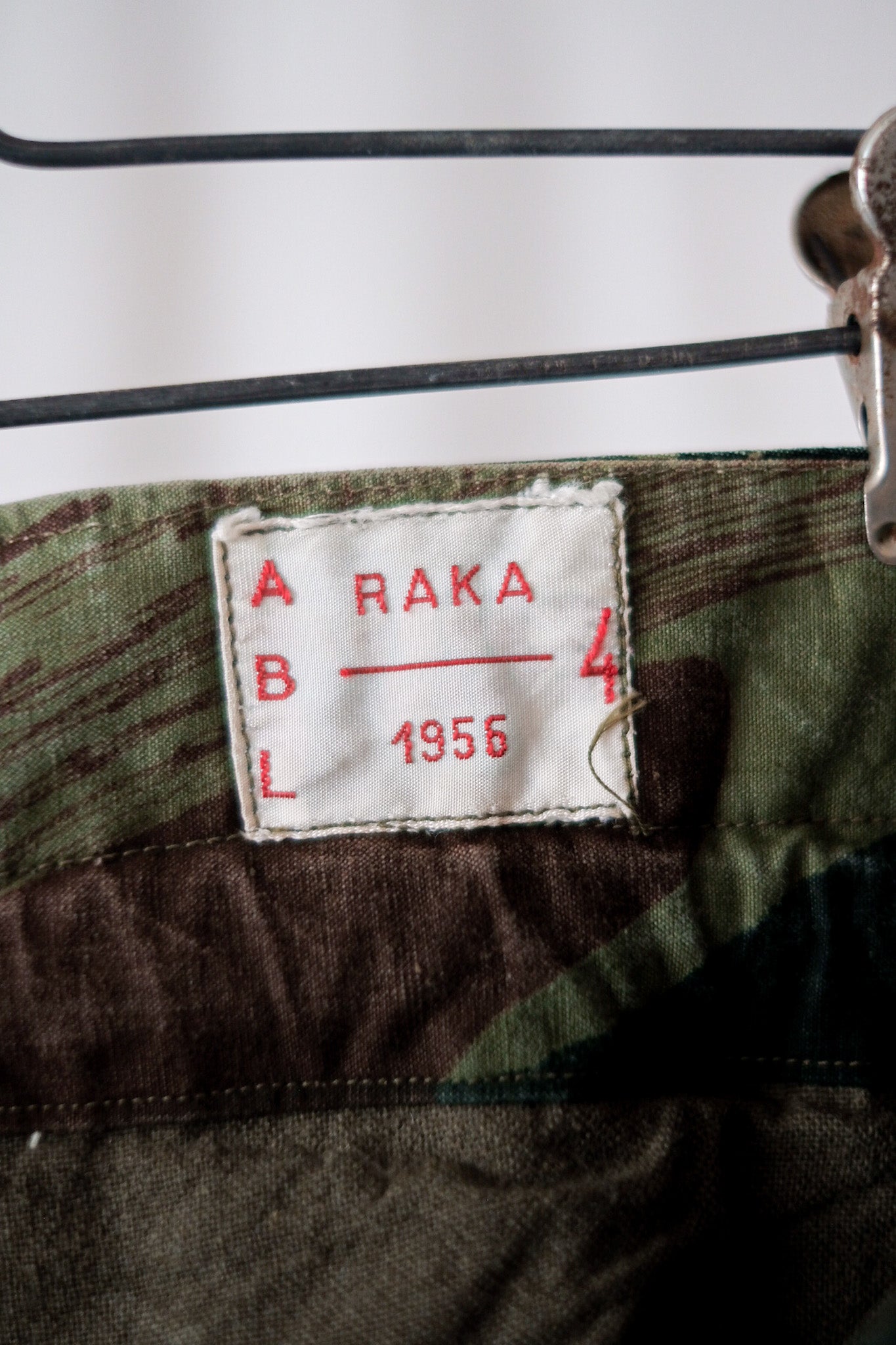 [~ 50's] Belgian Army BrushStroke Camo Airborne Pant size.4