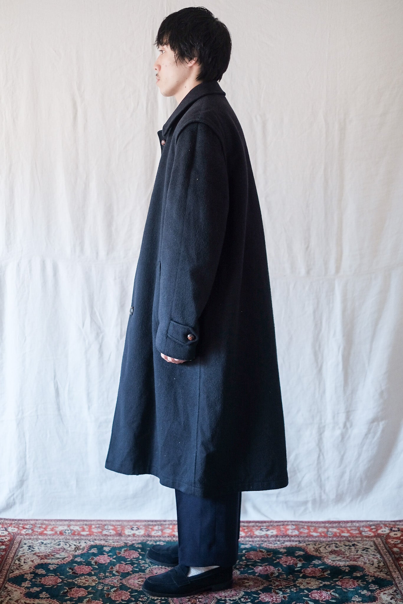 [〜80年代]老式Burberry的Loden外套