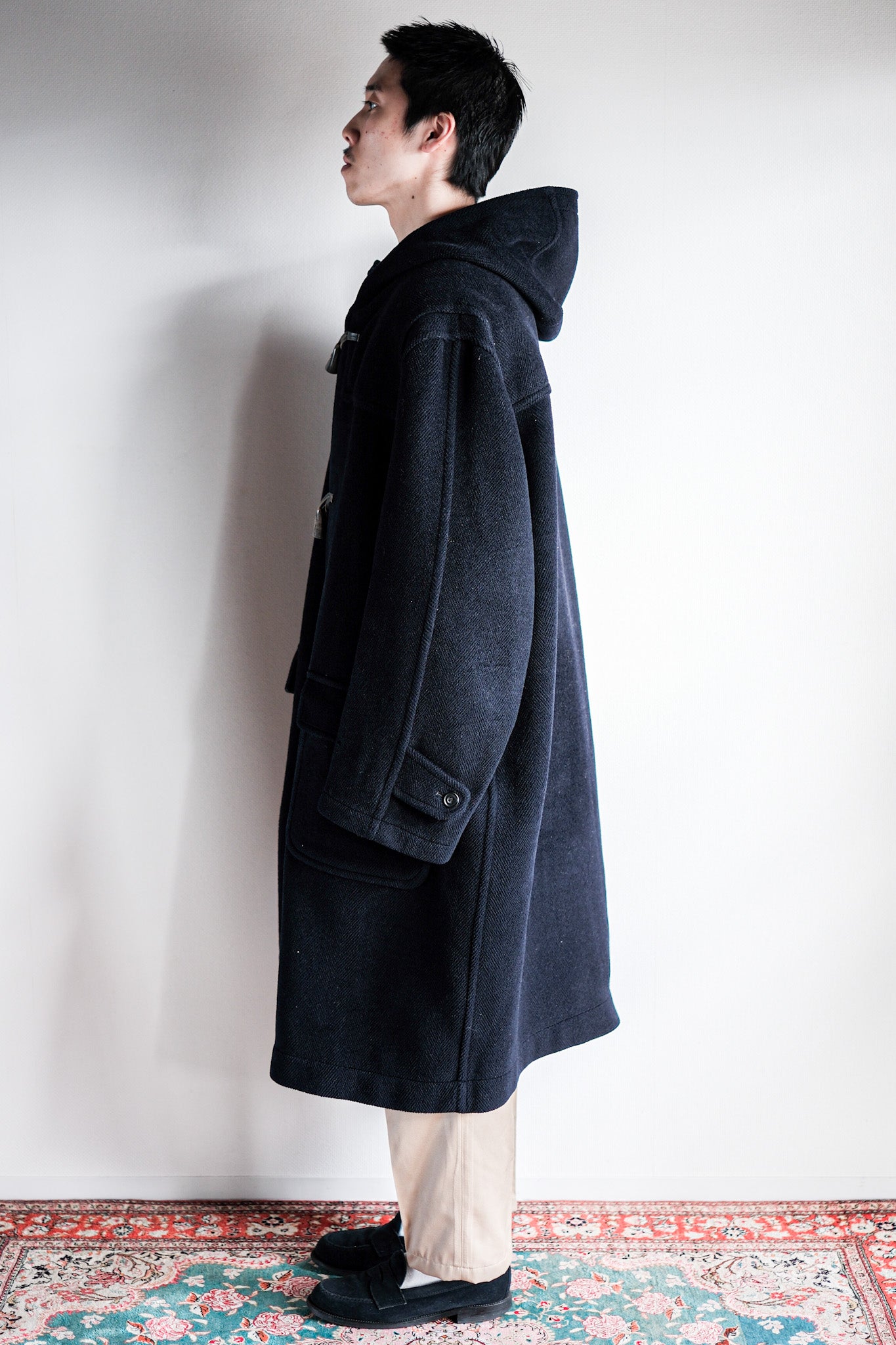 [~ 80's] Vintage Grenfell Wool Duffle Coat Size.44 "Moorbrook"