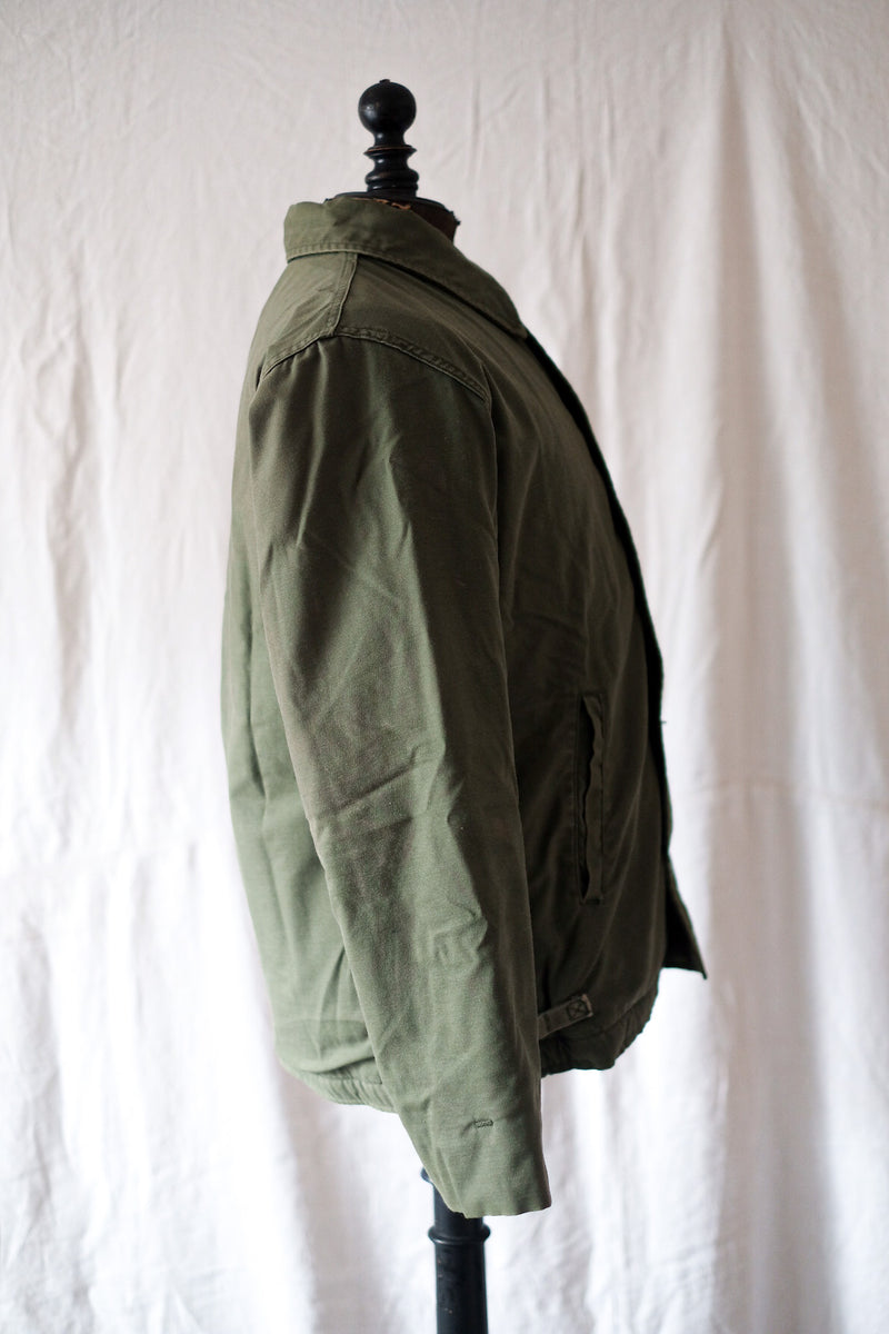 【~70's】US Vintage U.S.NAVY A-2 Deck Jacket