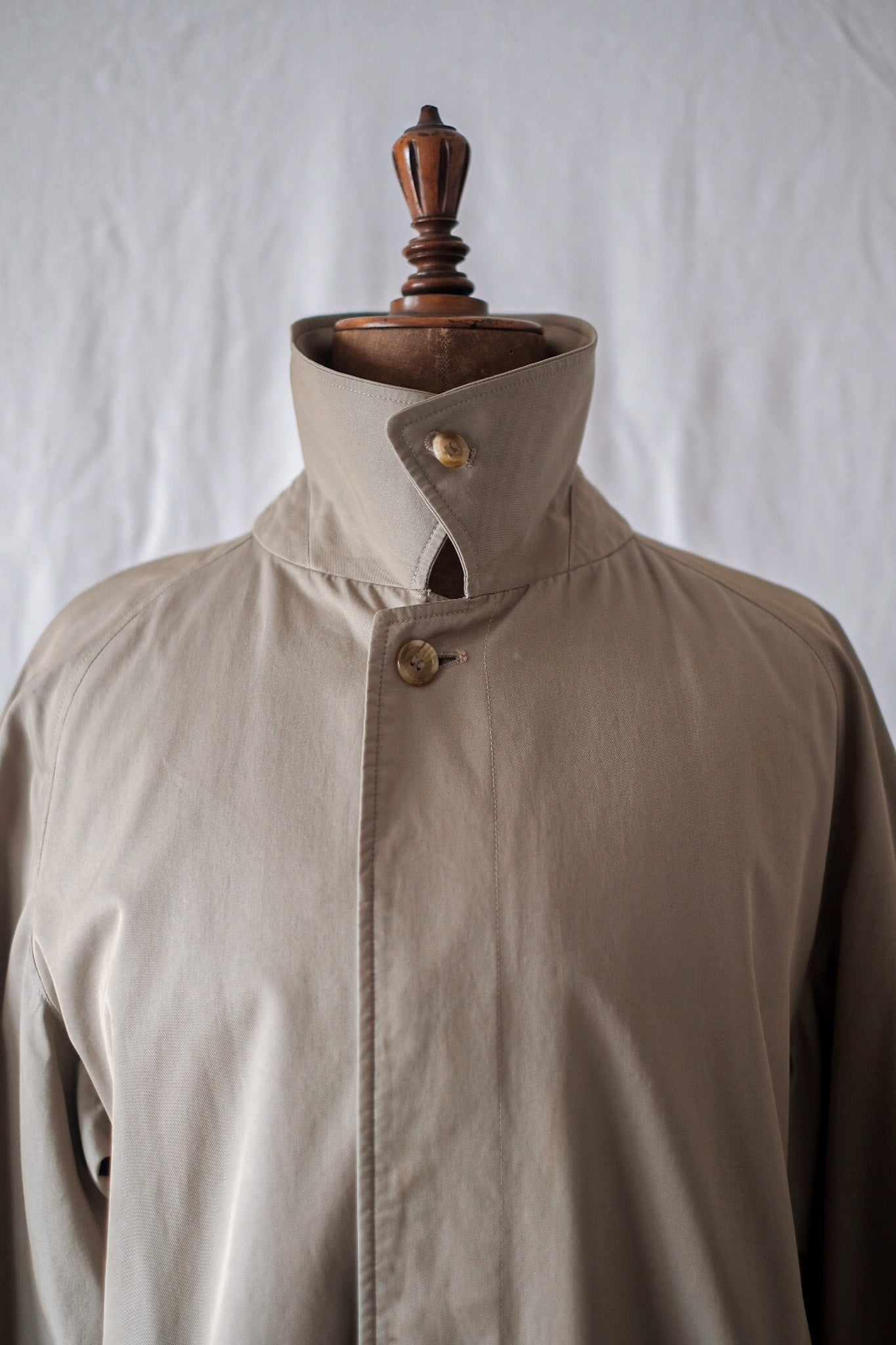 80's] Vintage Burberry Single Single Raglan Balmacaan Coat C100