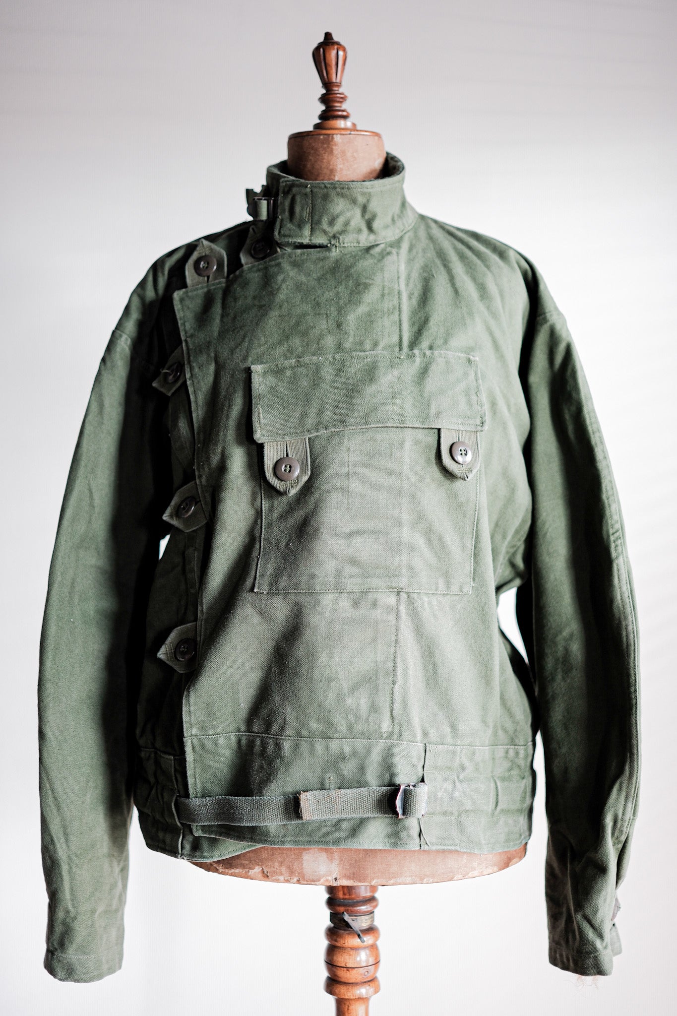 ［~60's］Swedish Army Dispatch Rider Motorcycle Jacket With Liner Size.C52