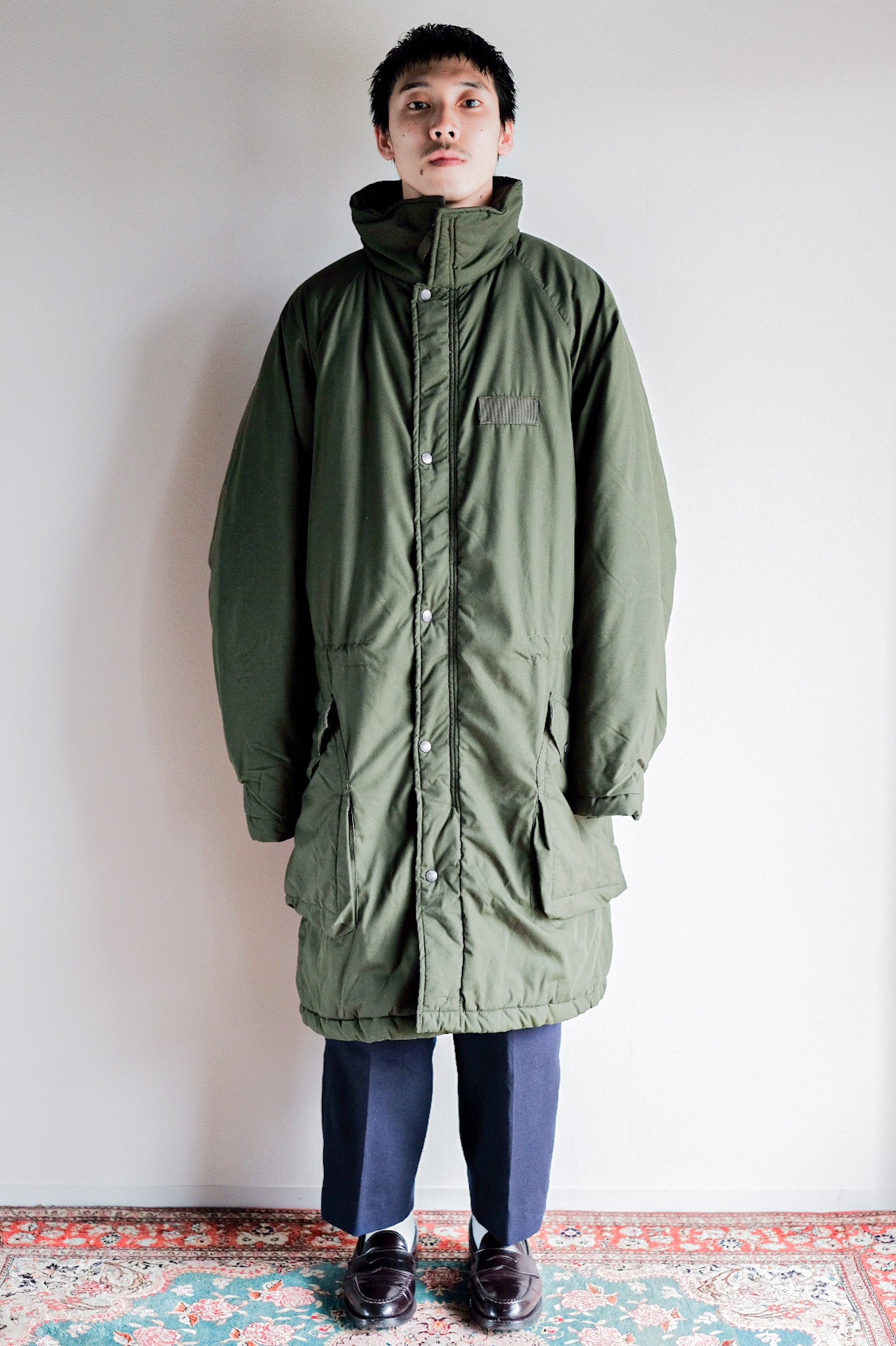［~90's］Swedish Army M-90 Cold Weather Parka Size.190-75