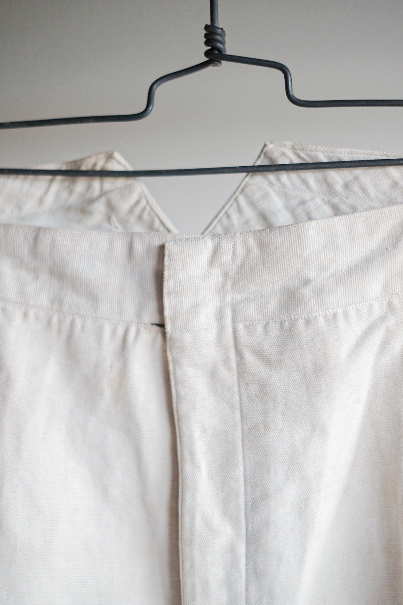 ［~30's］French Vintage Linen Work Pants