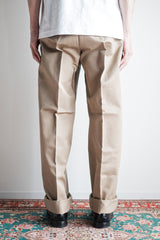 [~ 60's] กองทัพฝรั่งเศส M52 เสื้อกางเกงขนาดของ Chino ขนาด 80m "Dead Stock"