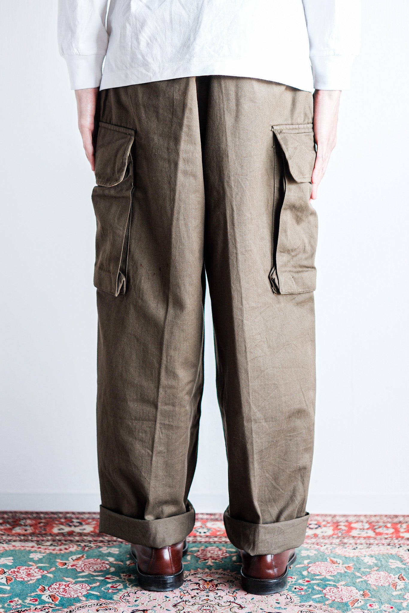 ［~60's］French Army M47 Field Trousers Size.25 "Dead Stock"
