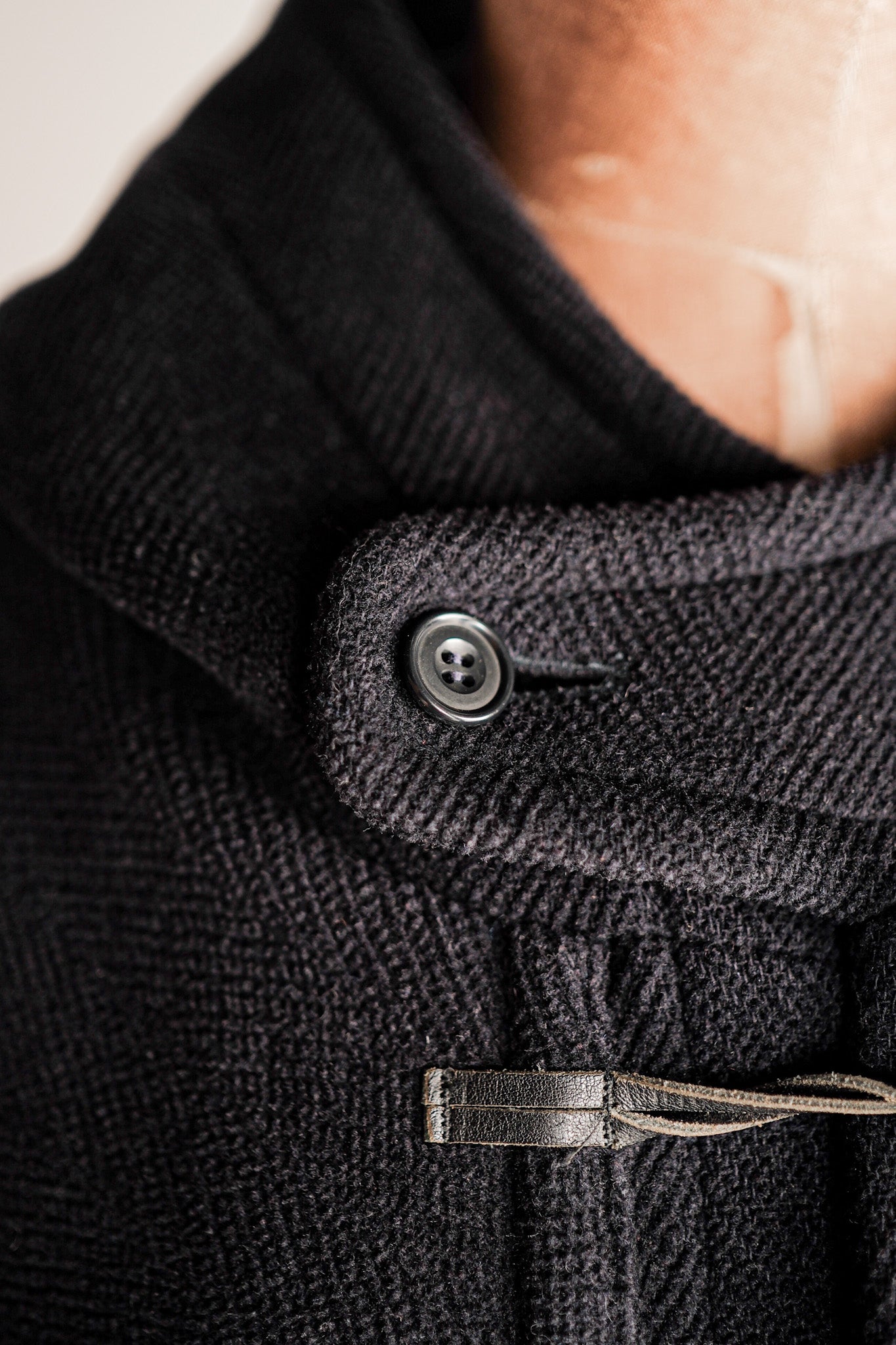 ［~90's］OLD ENGLAND PARIS Wool Duffle Coat "Moorbrook"
