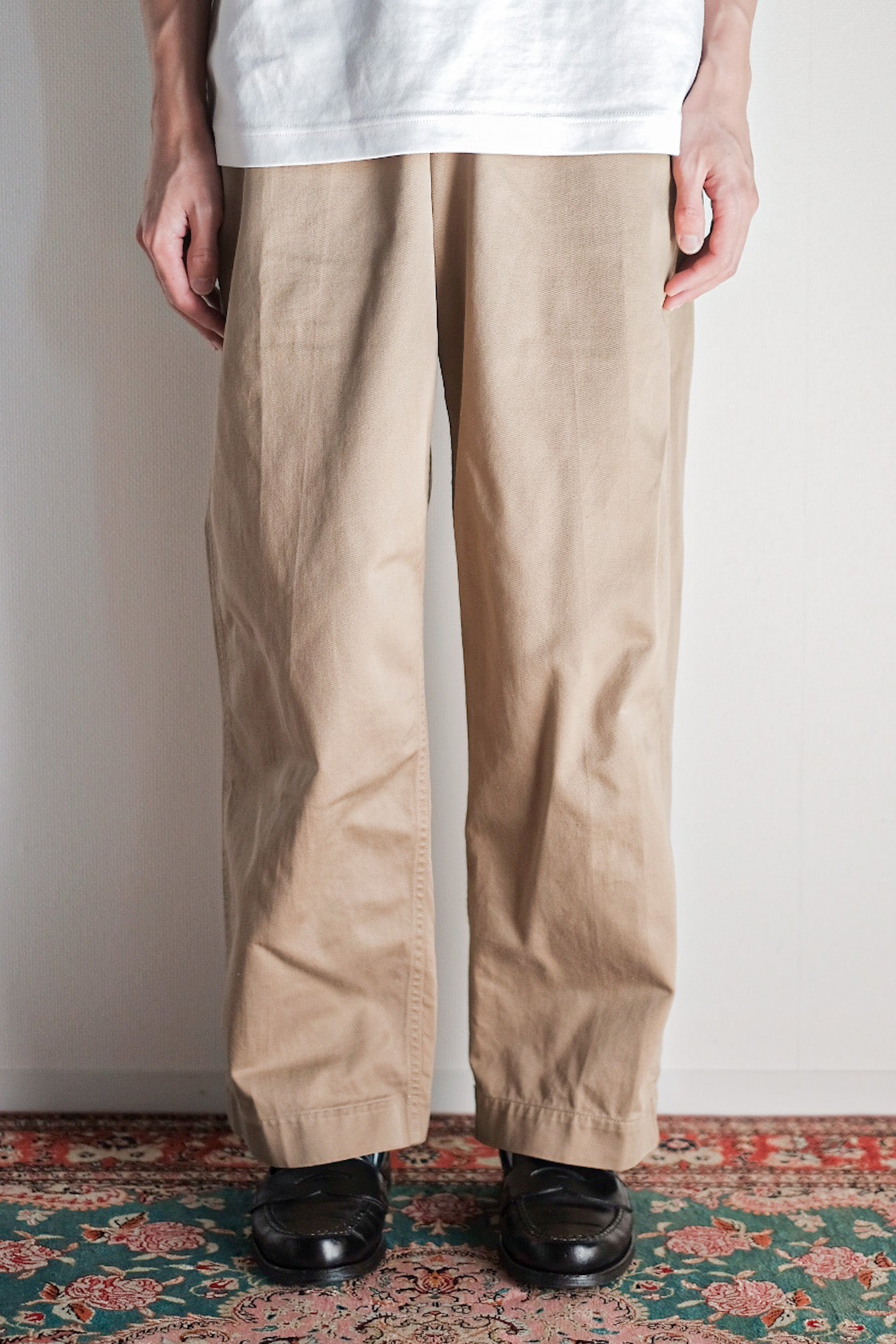 ［~60's］French Army M52 Chino Trousers Size.21