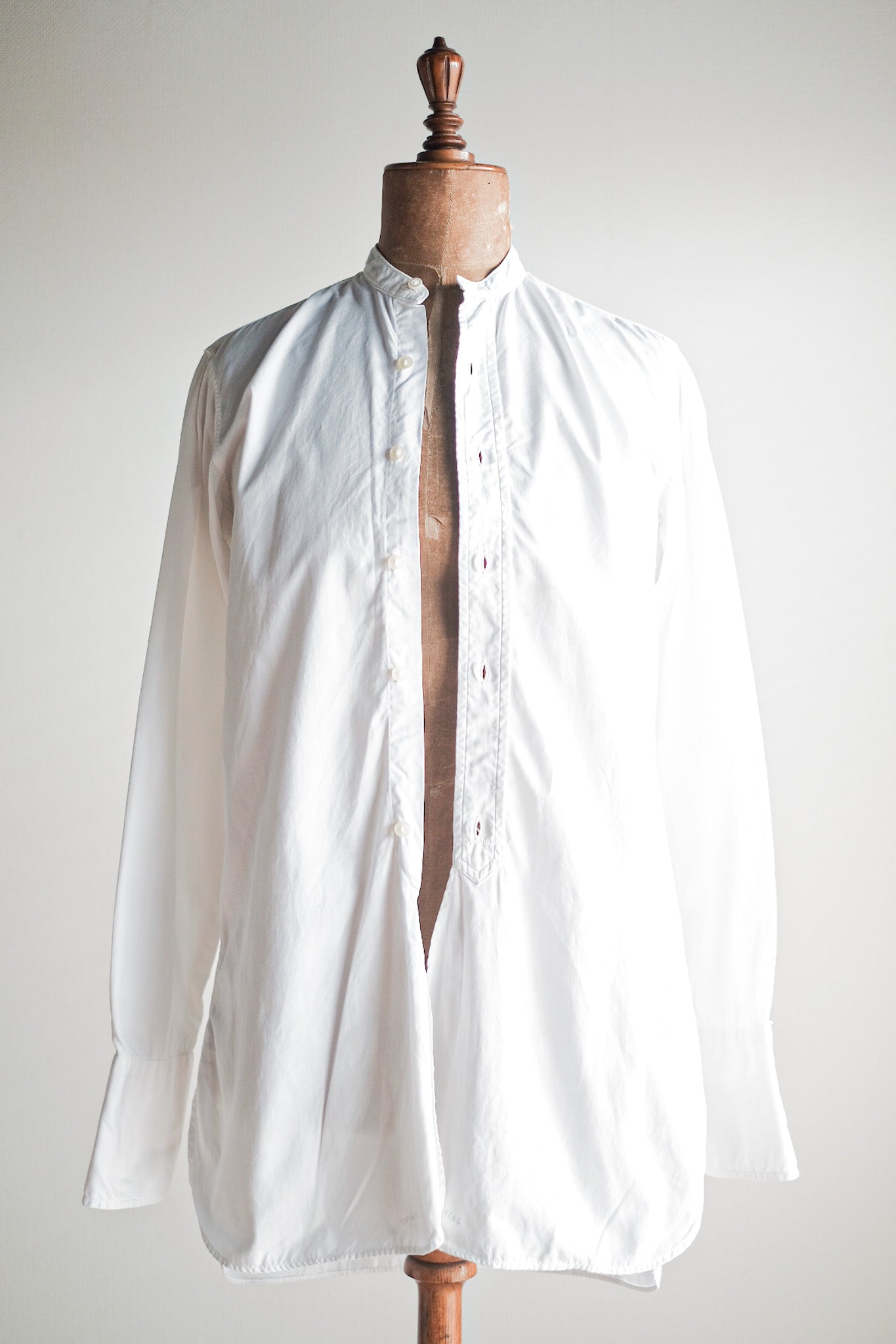 [~ 40 '] 영국 빈티지 드레스 셔츠 "van Heusen"
