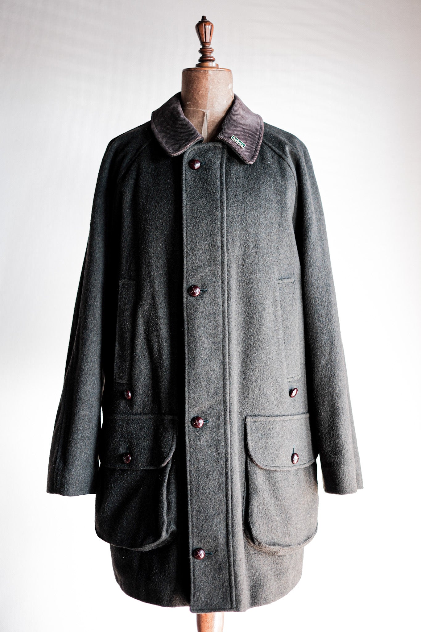[~ 90 년대] 빈티지 바버 "로덴 재킷"3 크레스트 크기 .42