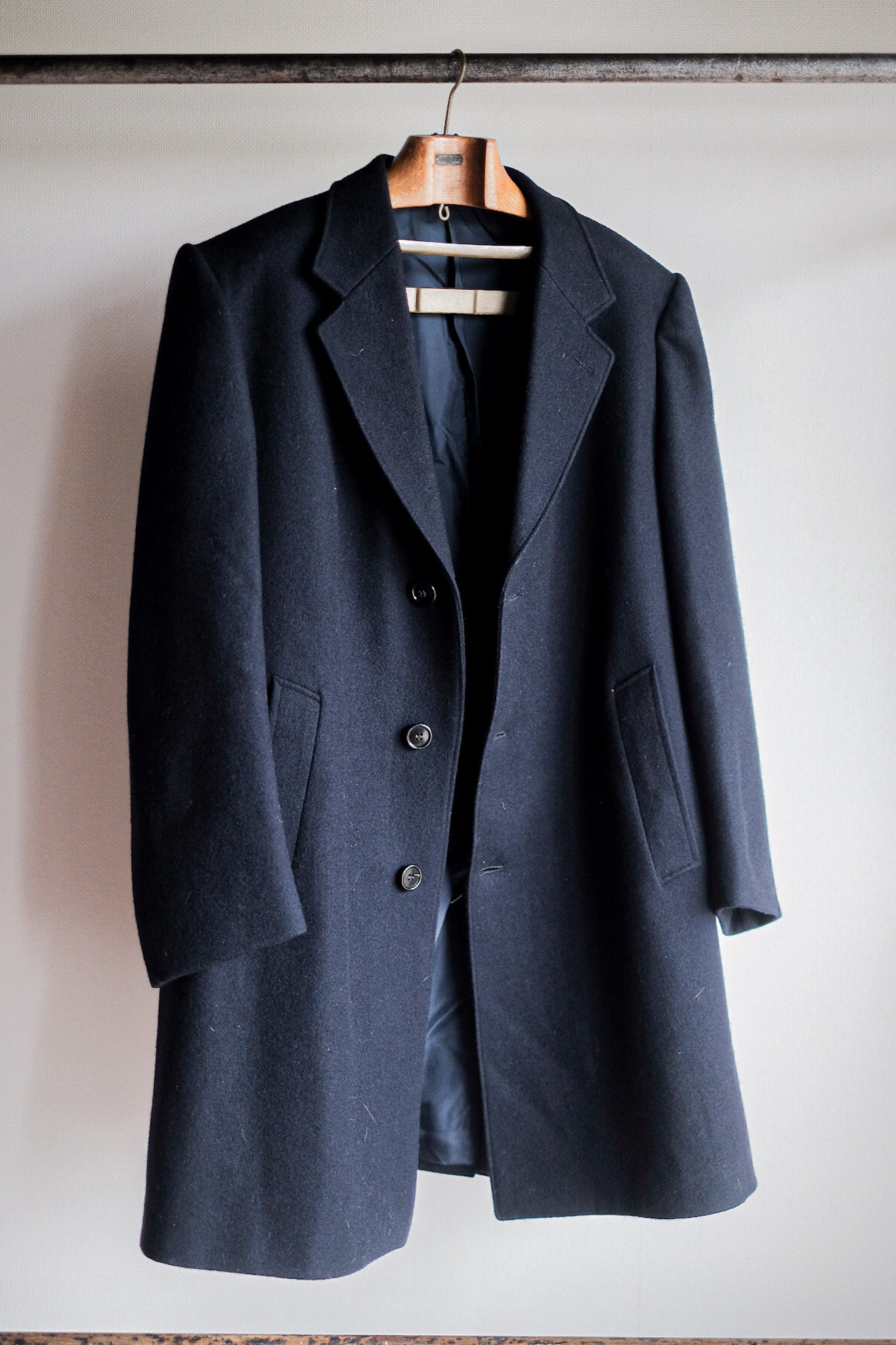 60's】French Vintage Wool Coat 