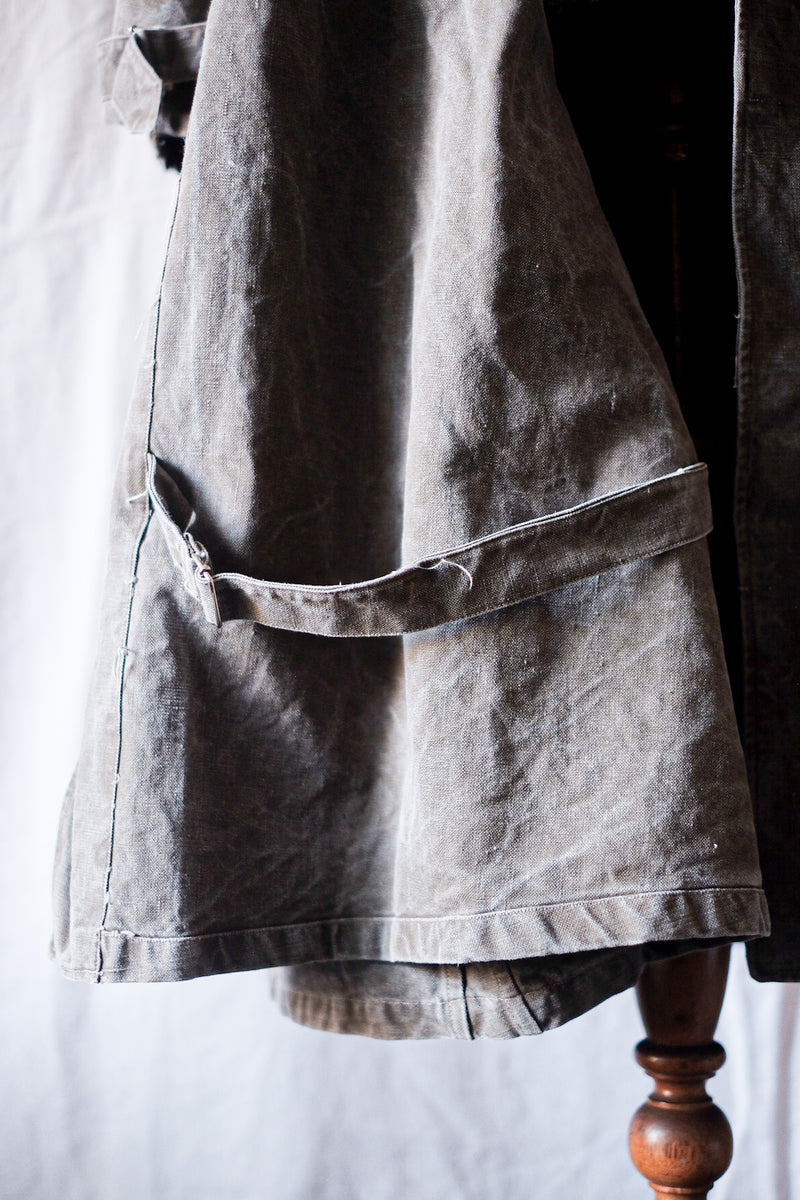[~ 50's] กองทัพฝรั่งเศส M35 เสื้อมอเตอร์ไซค์ "ผ้าลินินฝ้าย"