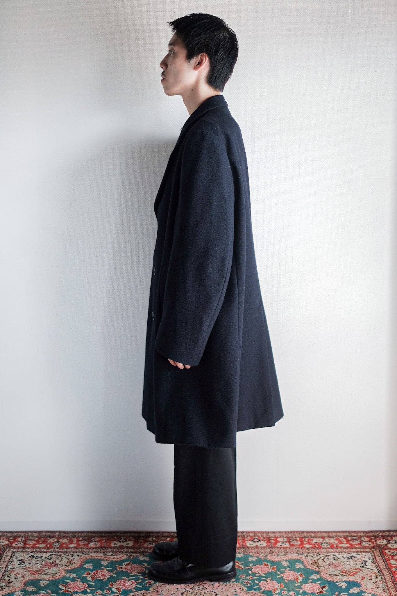 60's】French Vintage Wool Coat 