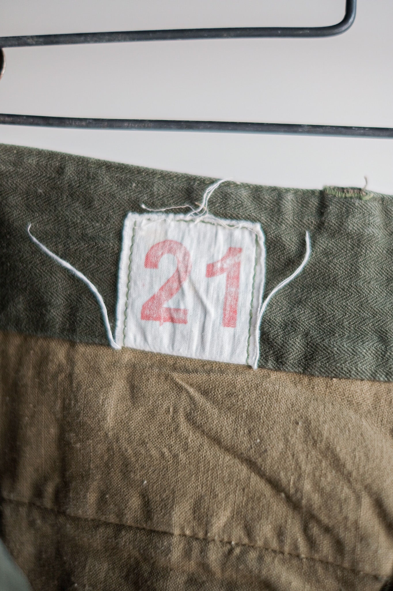 [〜60年代]法國陸軍M47野外褲子大小。21