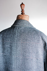 [~ 70's] Vintage Aquascutum Single Raglan Balmacaan Coat "Scottish Tweed"