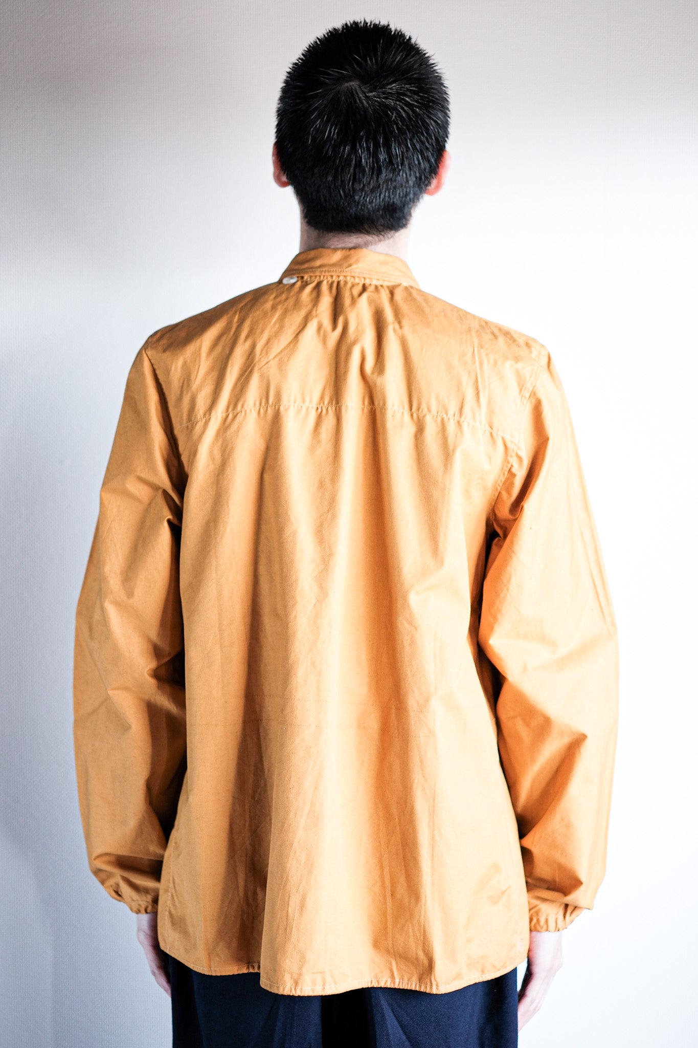 ［~40's］French Vintage Yellow Cotton Jacket "Dead Stock"