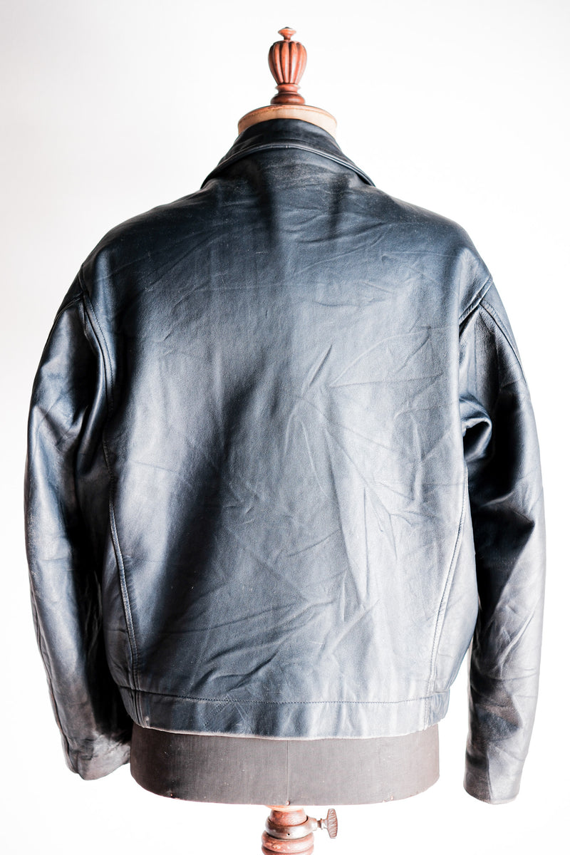 70's] French Air Force Pilot Leather Jacket Size.50 – VIEUX ET NOUVEAU
