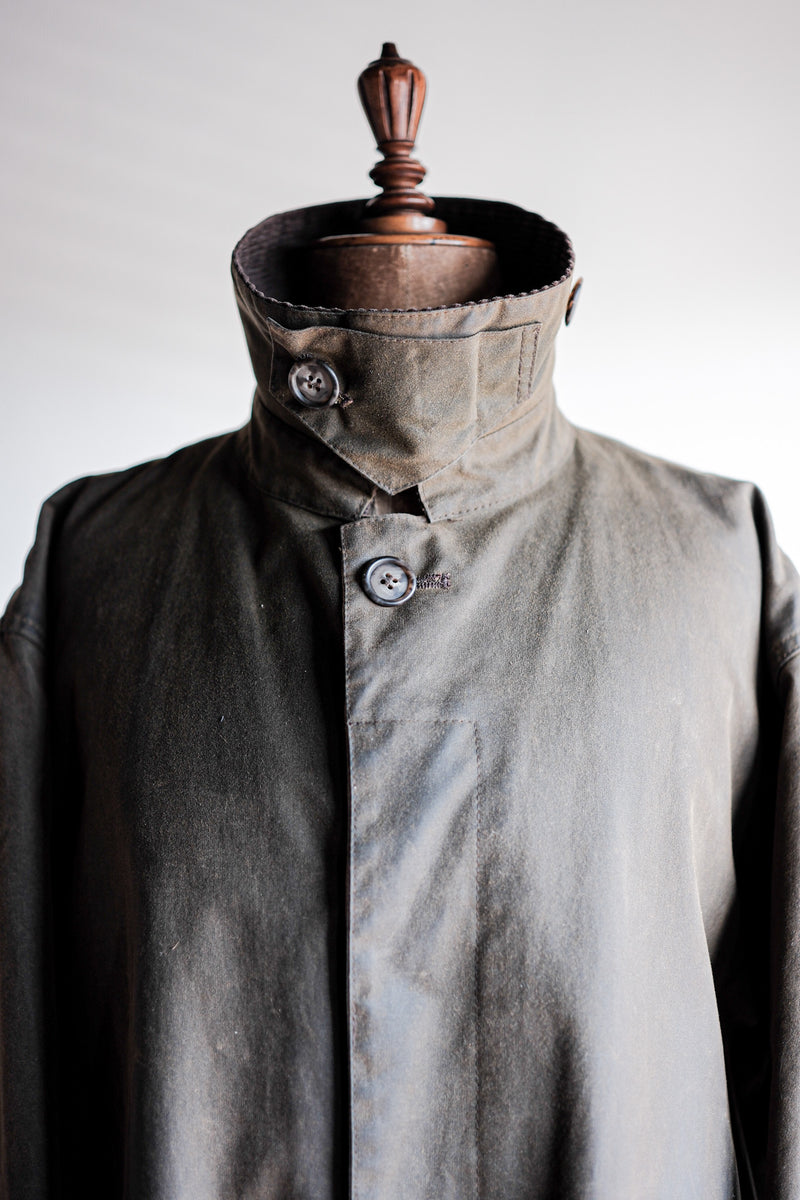 [~ 90's] Barbour Vintage "Original 3/4 Coat" 3 Crest Six Large