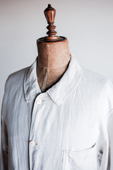 【~30's】French Vintage Linen Coat "Belle Jardiniere"