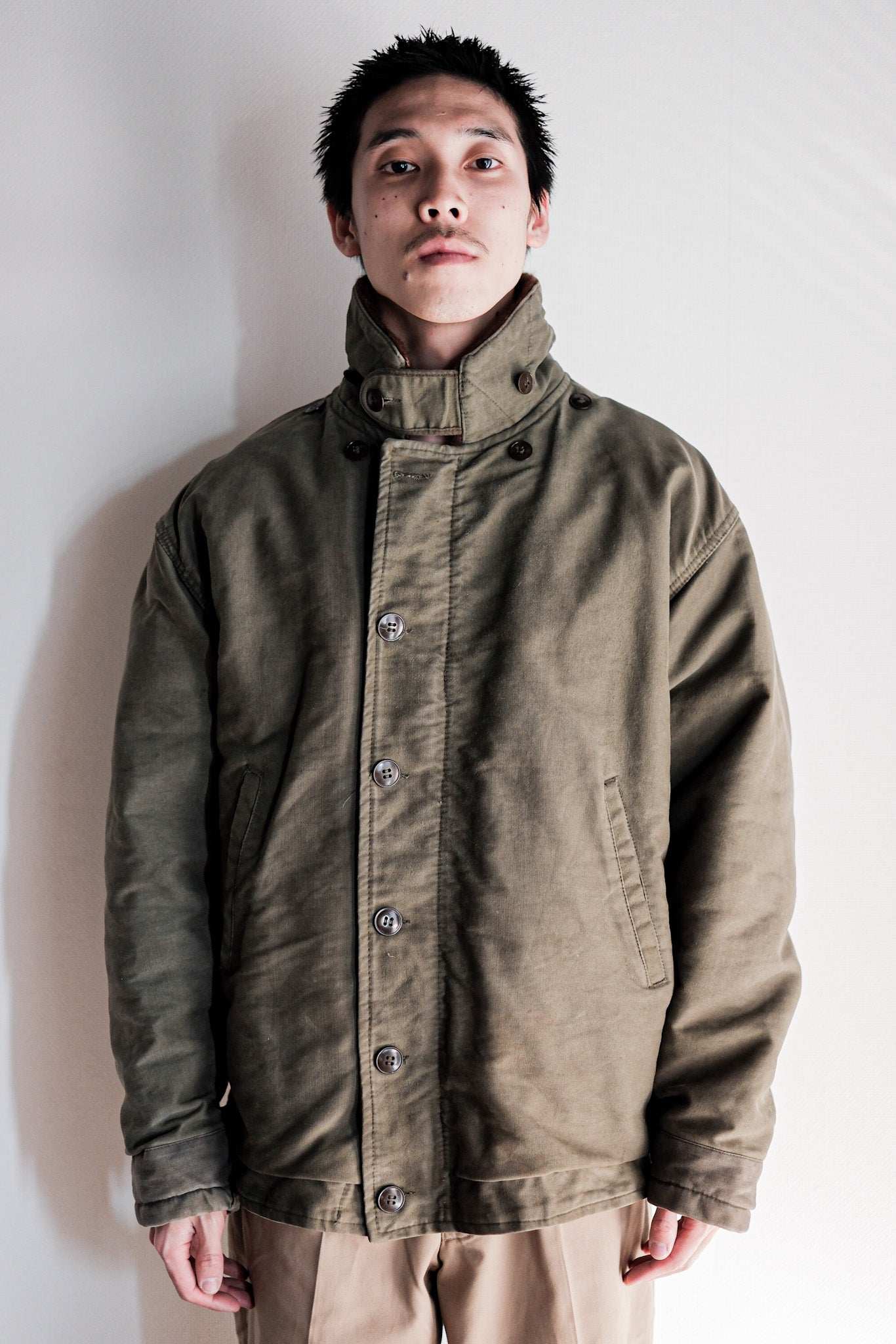 60's] French Navy Marine Nationale Deck Jacket