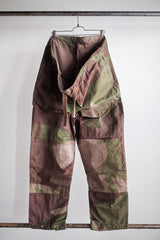 [~ 40's] L'armée britannique SAS camouflée pantalon à vent de taille.2 "Stock mort"