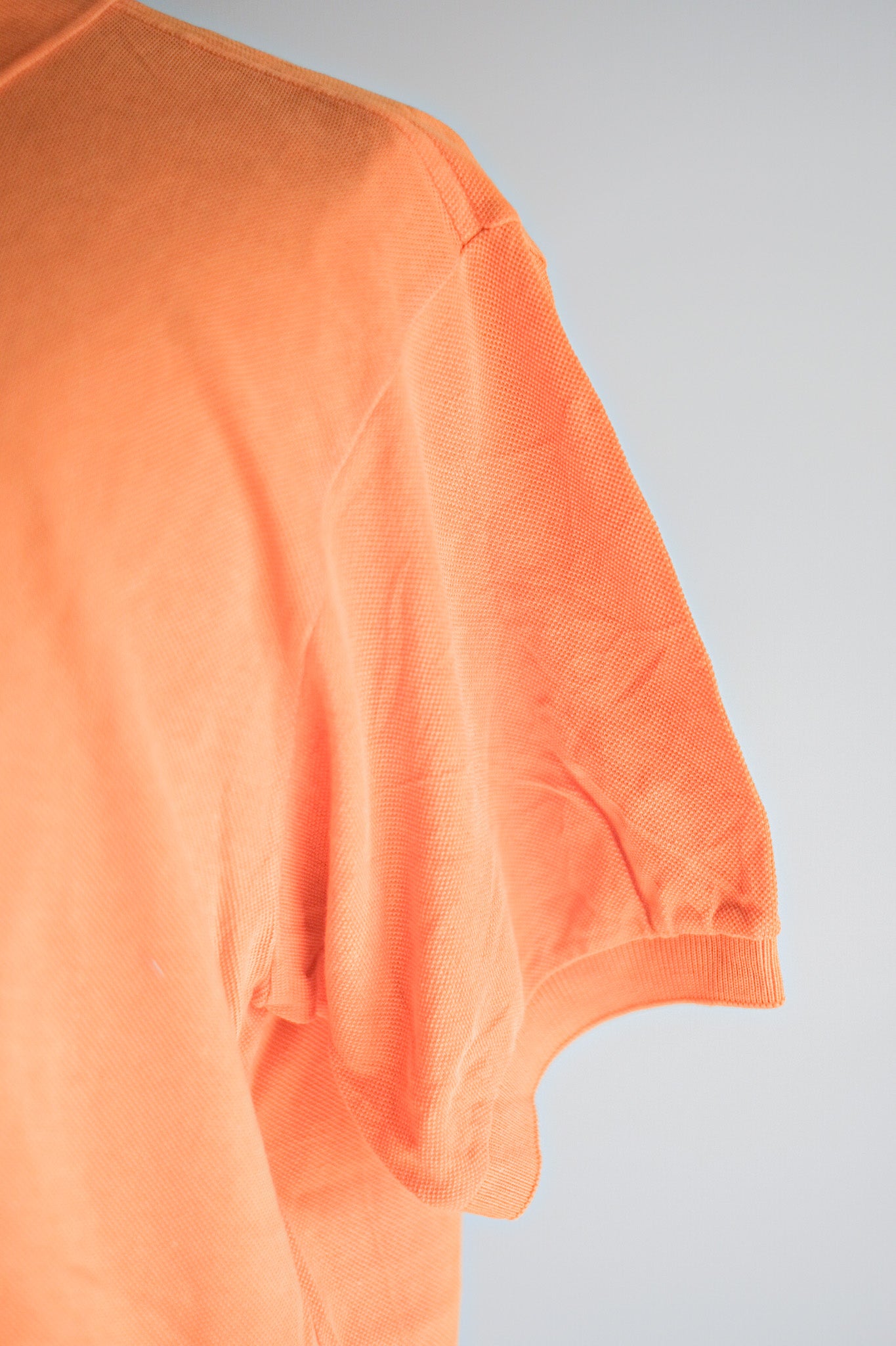 [~ 80's] Chemise Lacoste S / S Polo Taille.5 "Orange"