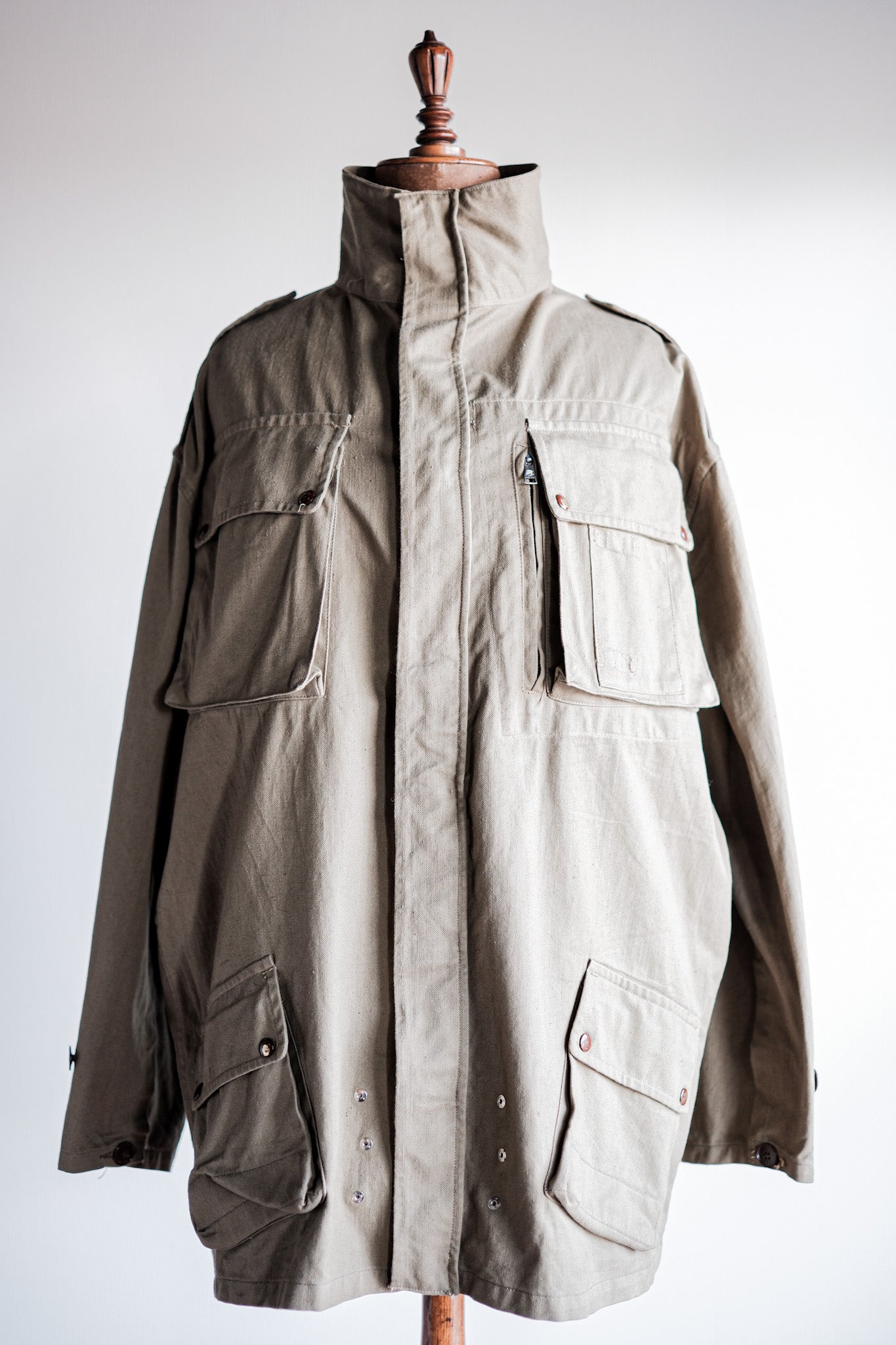 【~40's】French Army TAP47 Paratrooper Jacket "1st Type" "Dead Stock"