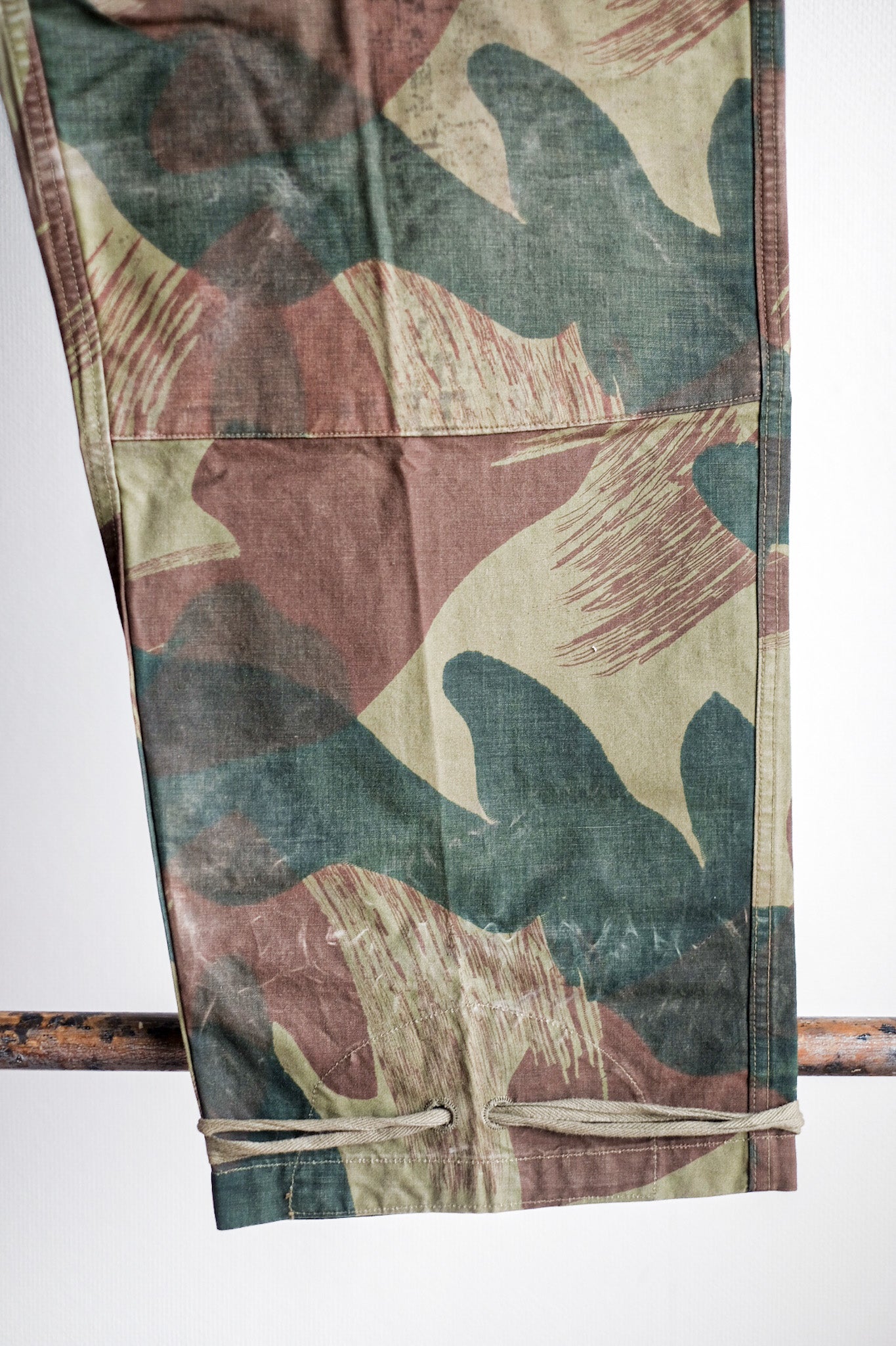 【~50's】Belgium Army Brushstroke Camo Airborne Pant Size.6