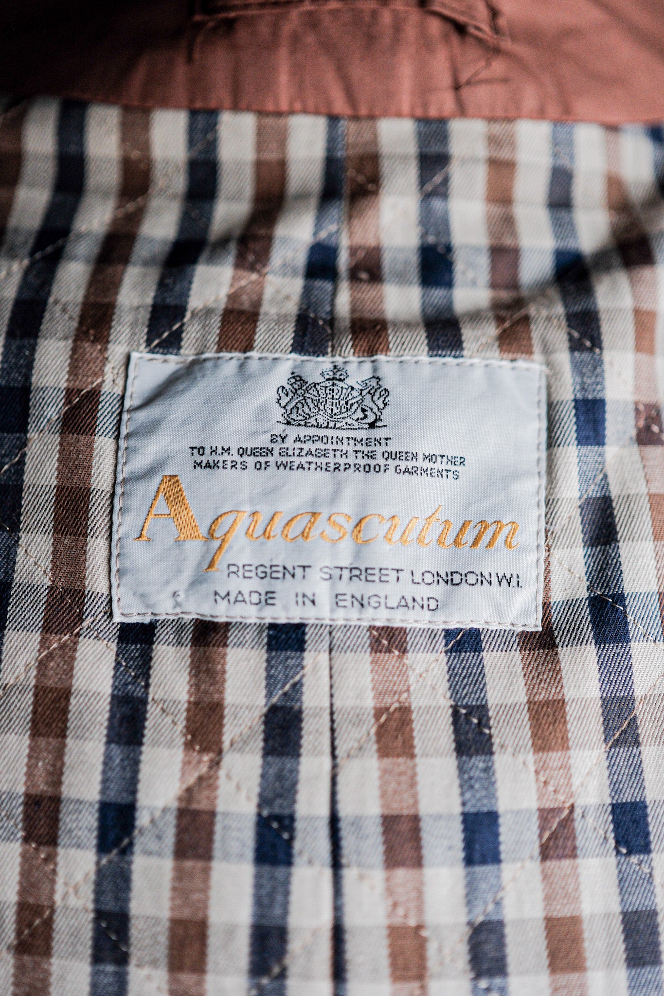 ［~80's］Vintage Aquascutum Single Raglan Soutien Collar Coat