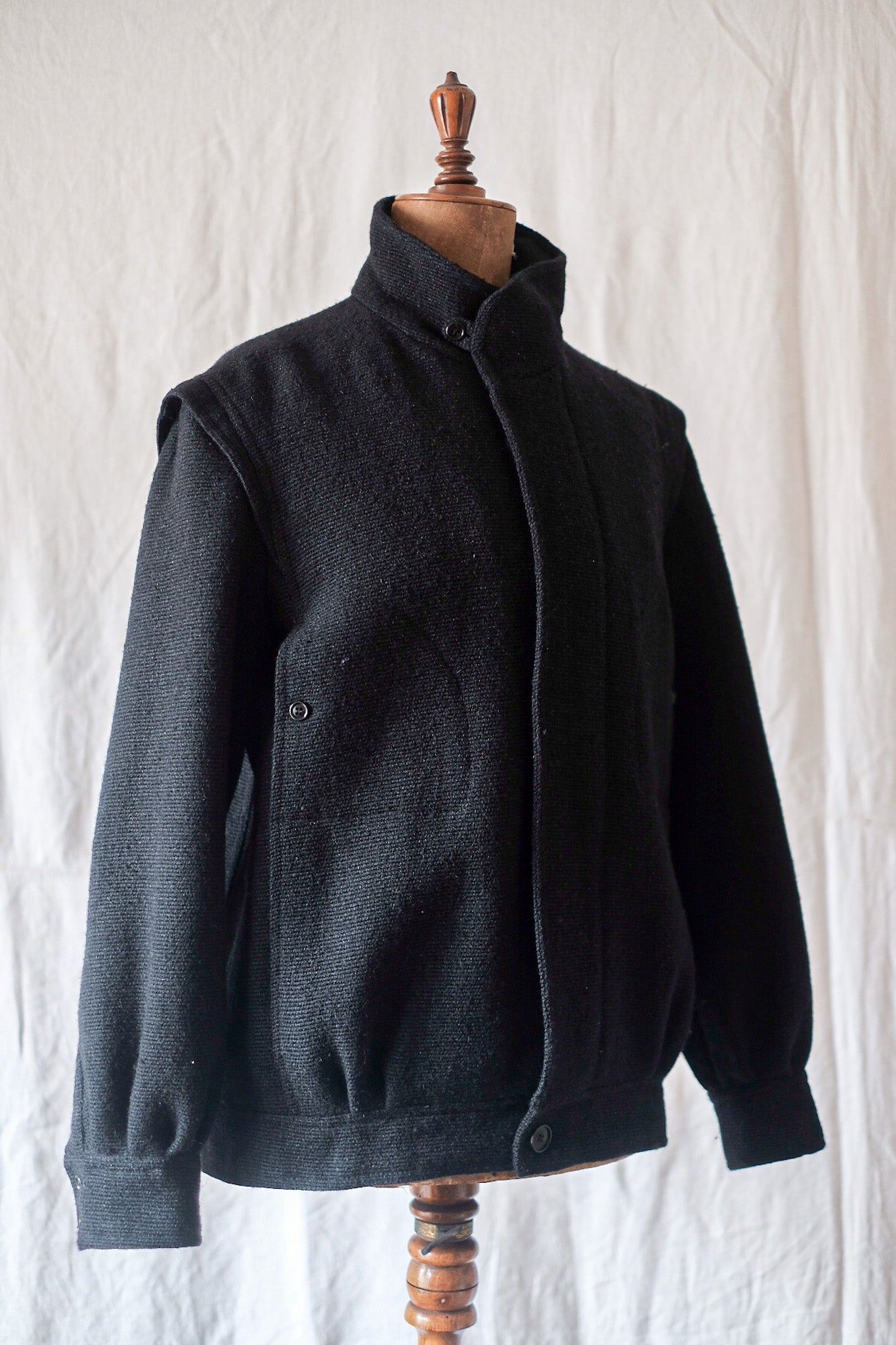 【~80's】French Vintage Wool Blouson