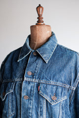 [~ 60's] ขนาดแจ็คเก็ตยีนส์ 559xx ของ Vintage Levi ขนาด 44 "รับประกัน"