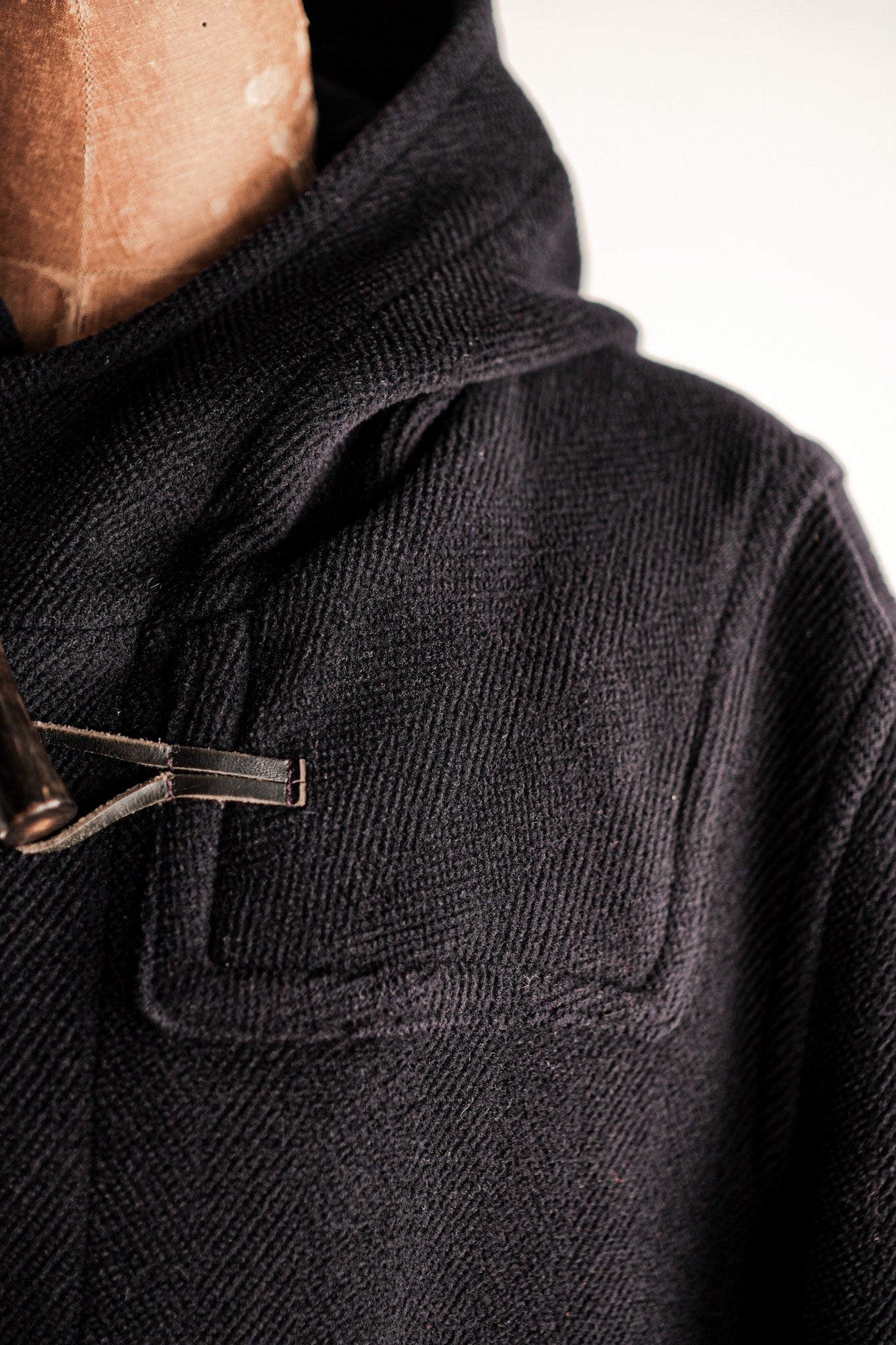 ［~90's］Old INVERTERE Wool Duffle Coat Size.42 "Moorbrook"