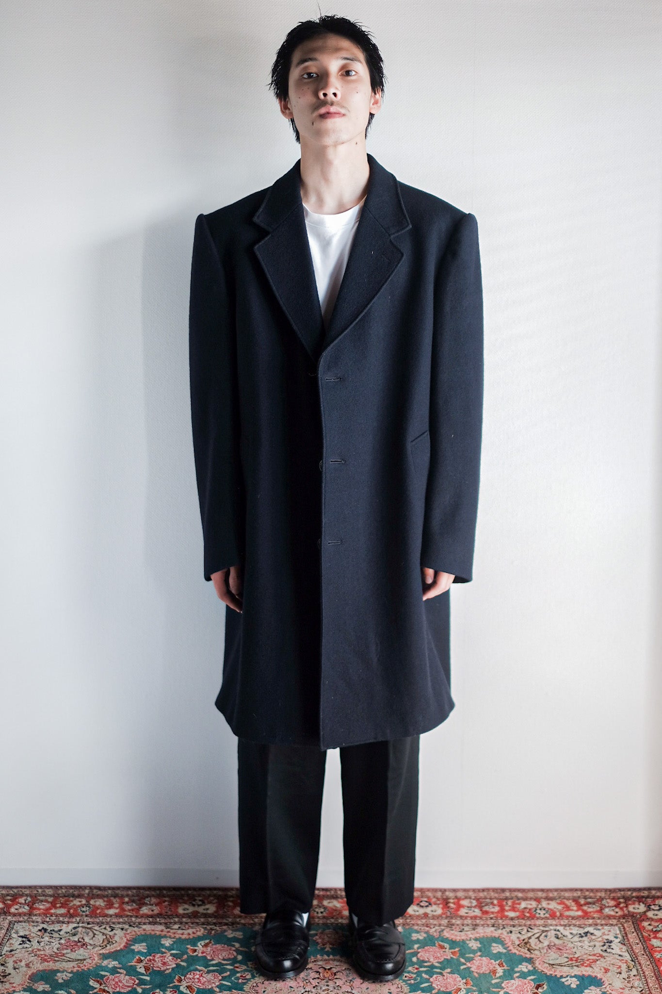 60's】French Vintage Wool Coat 