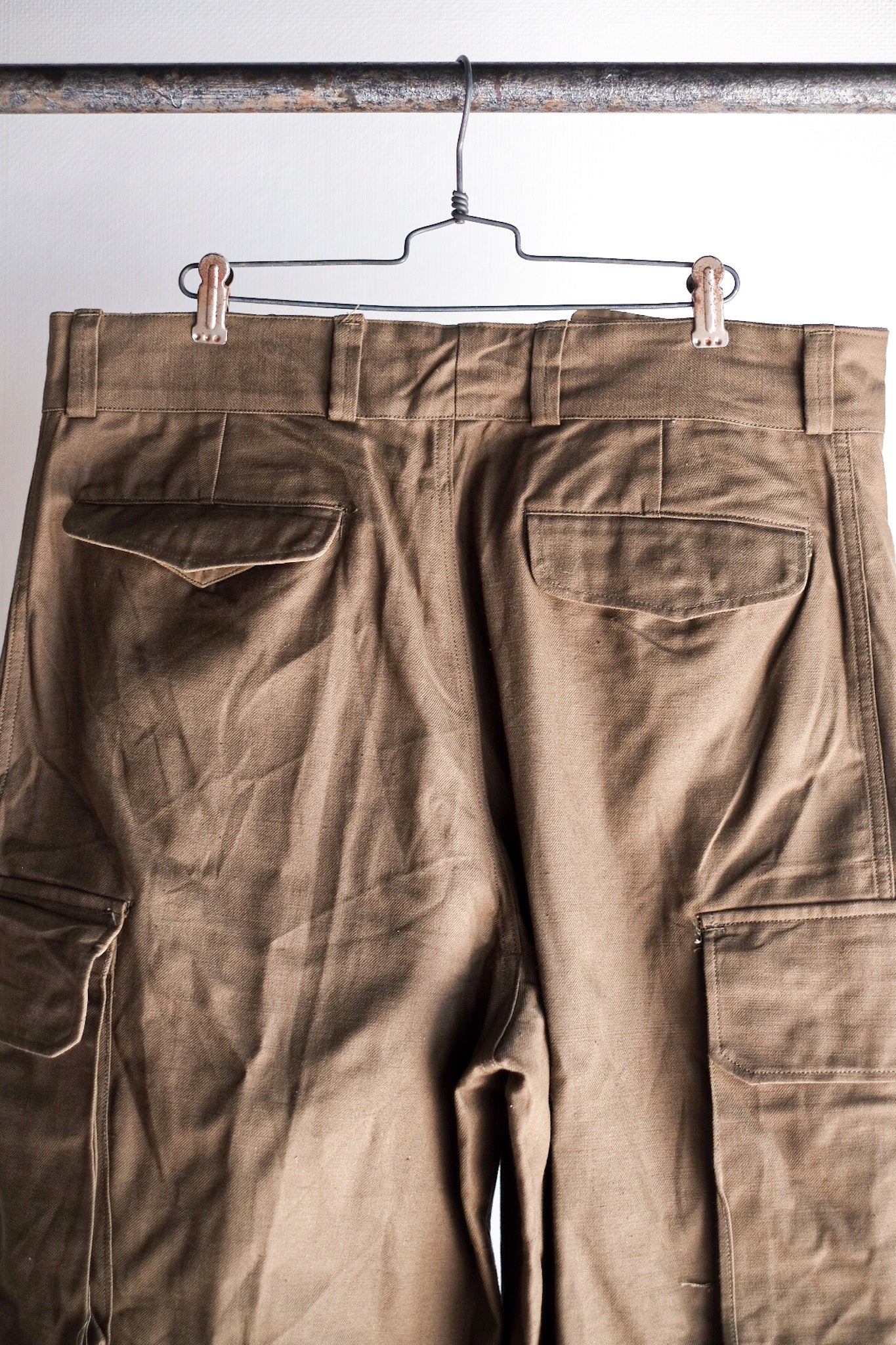 ［~50's］French Army M47 Field Trousers Size.45 "Dead Stock"