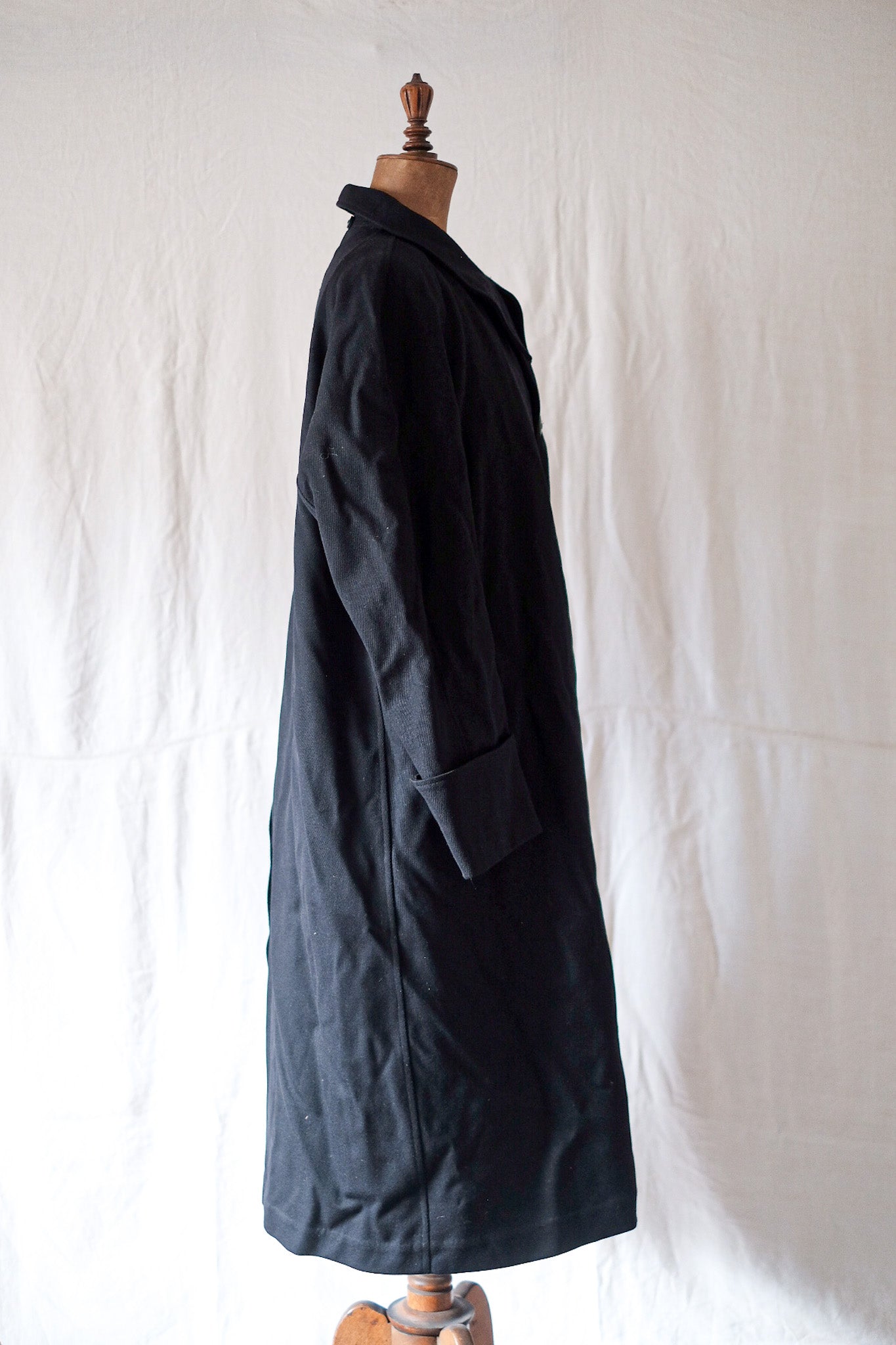 【~40's】French Army Wool Gabardine Coat